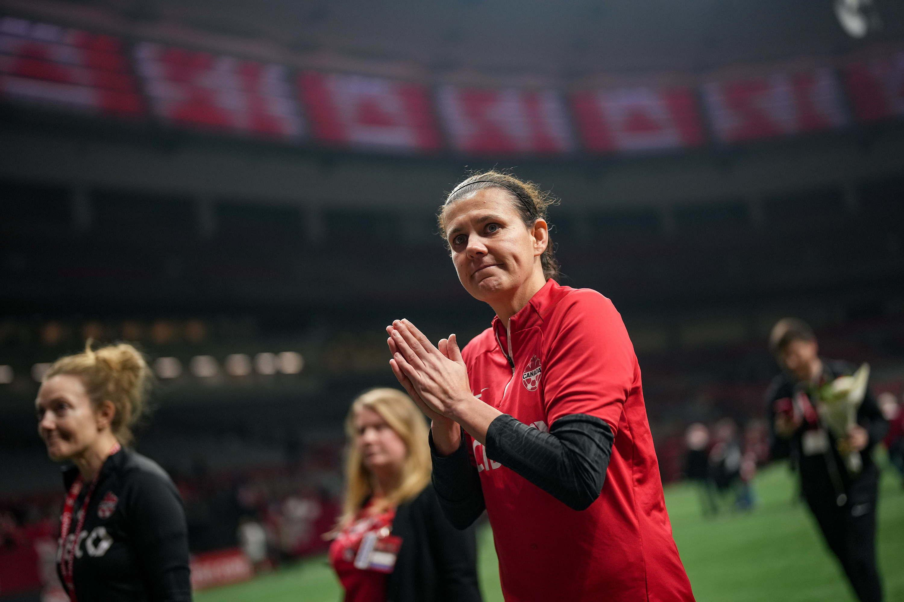 Football: “perfect end” for Canadian Christine Sinclair, top scorer in history