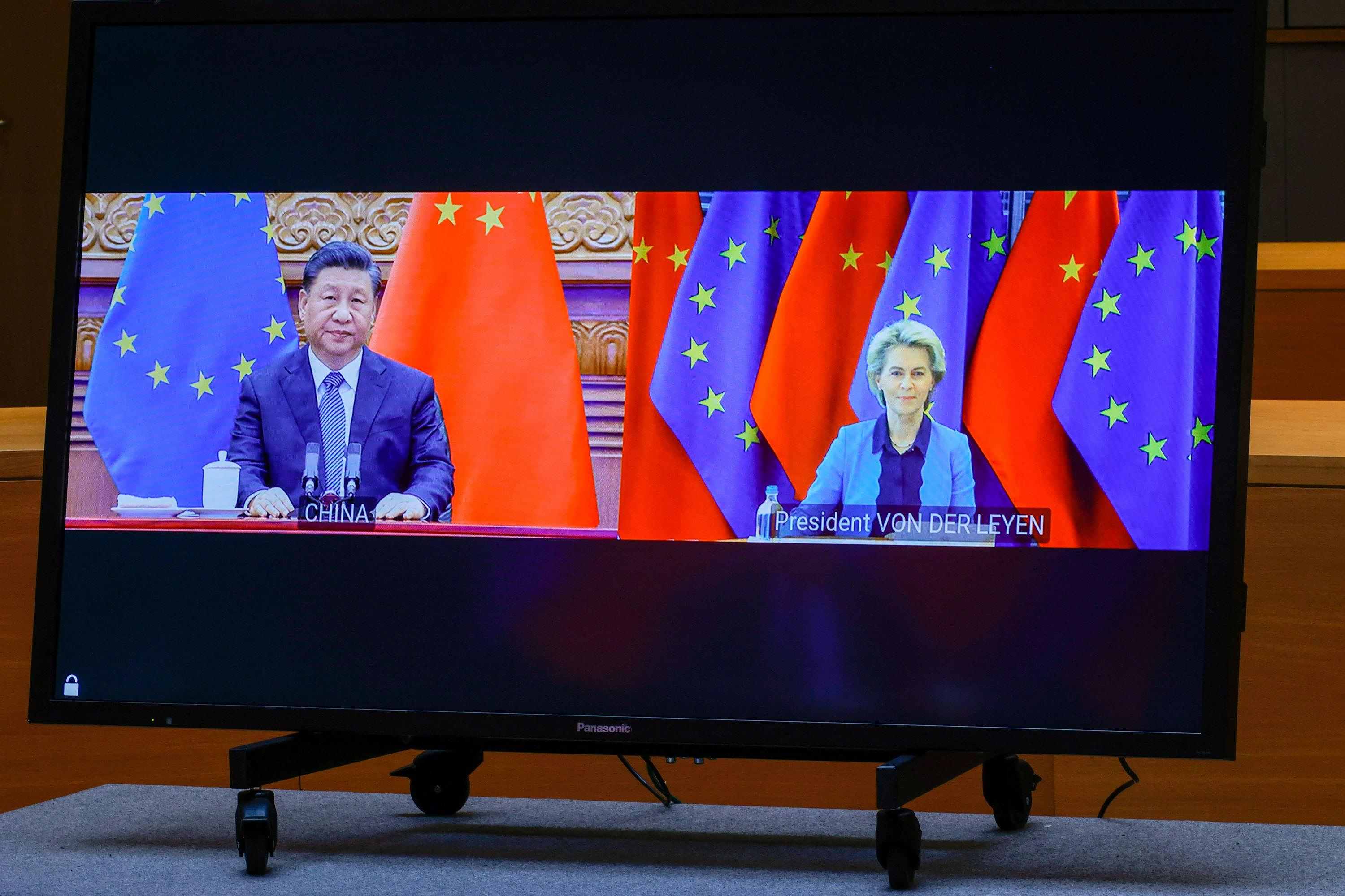 The European Union wants to address “imbalances and differences” with China, according to von der Leyen