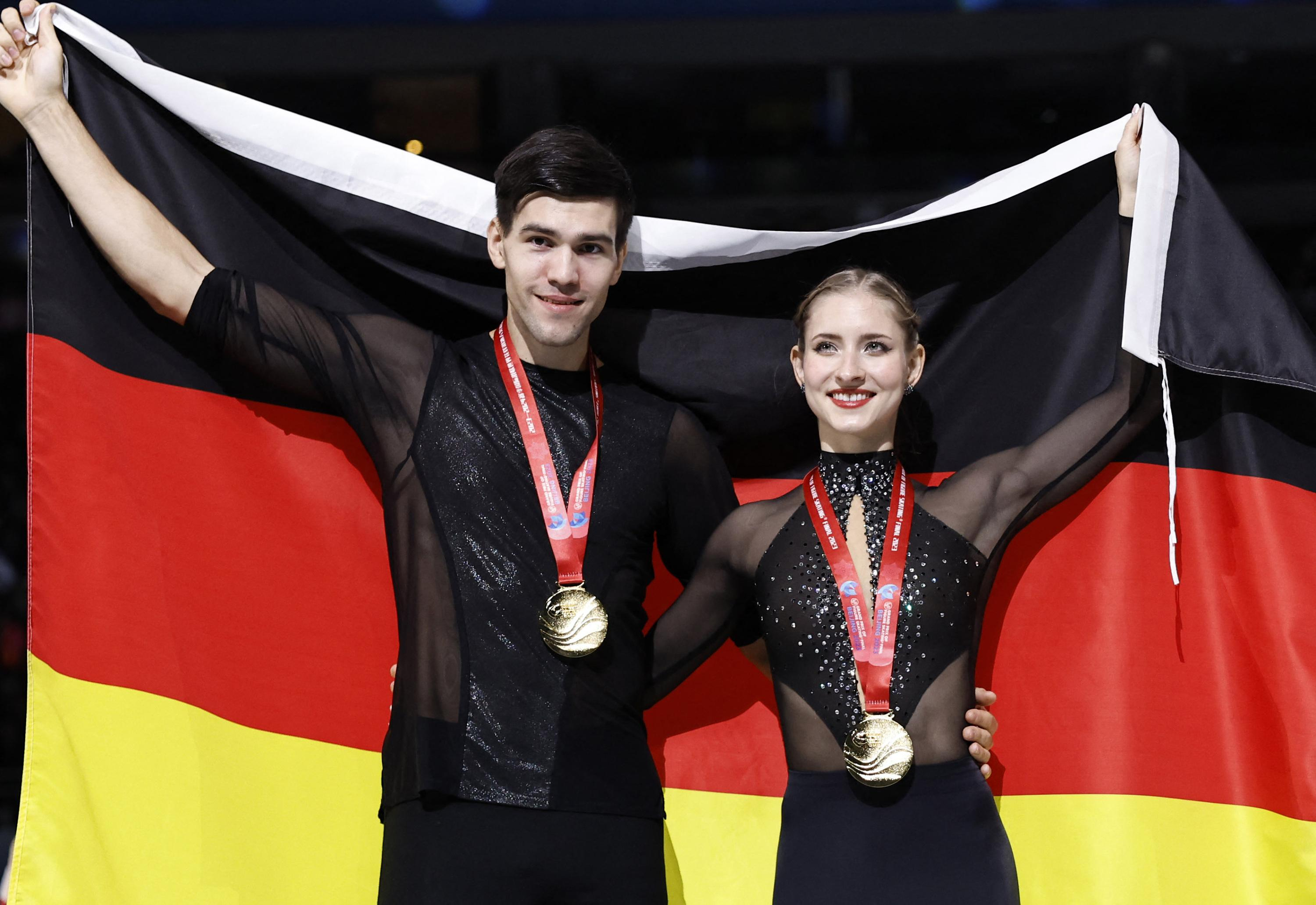 Skating: Germany wins in pairs