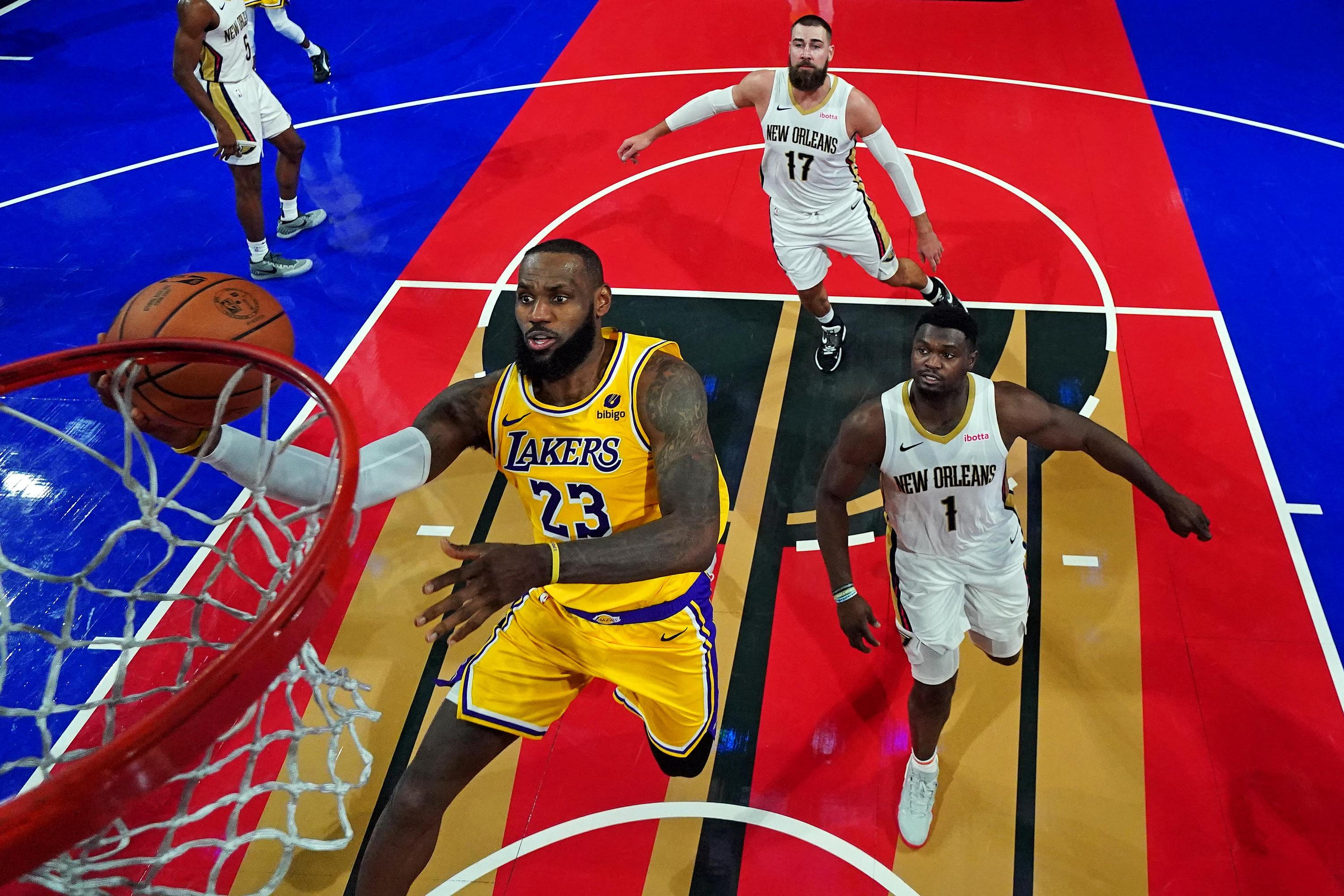 NBA Cup: almost 39 years old, the indestructible Lebron James, on a mission, defeats the Pelicans and rushes to the final
