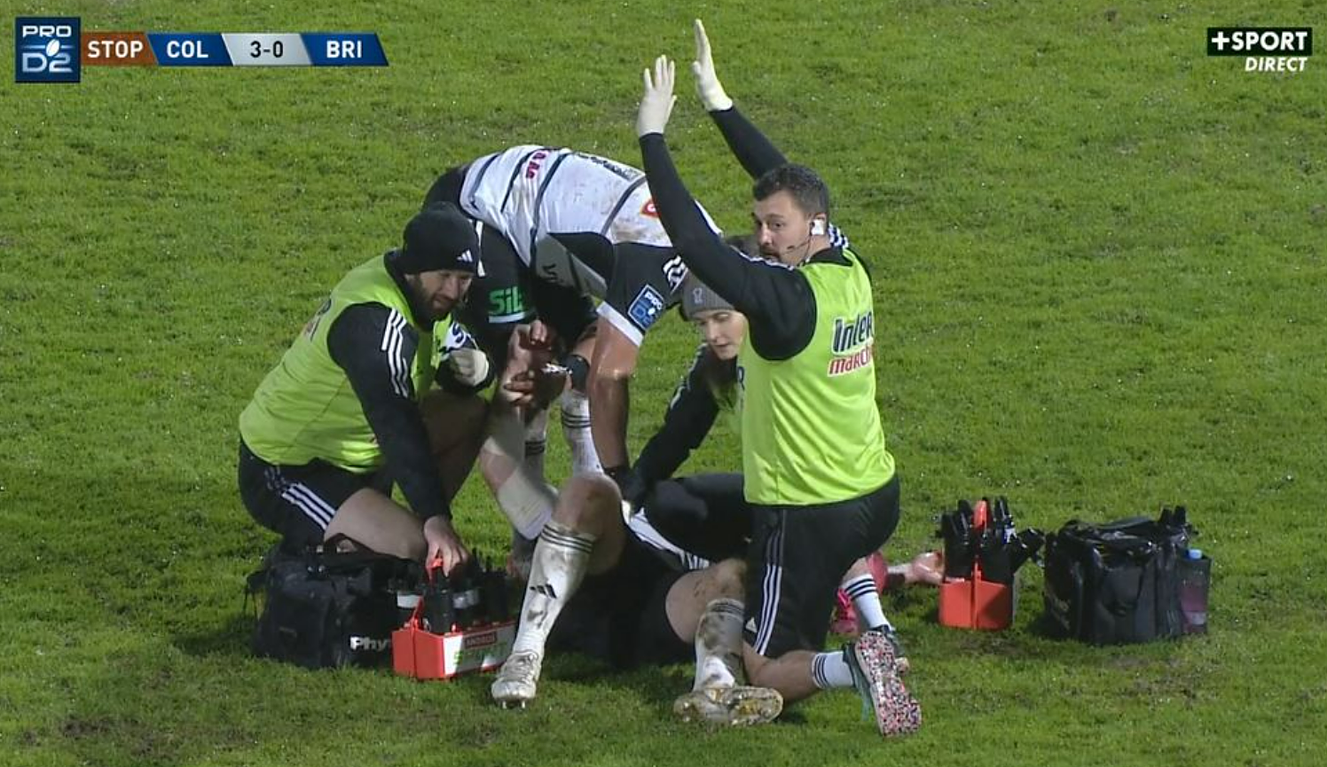 Pro D2: “I hope his career is not over”, the terrible injury of the Brive hooker