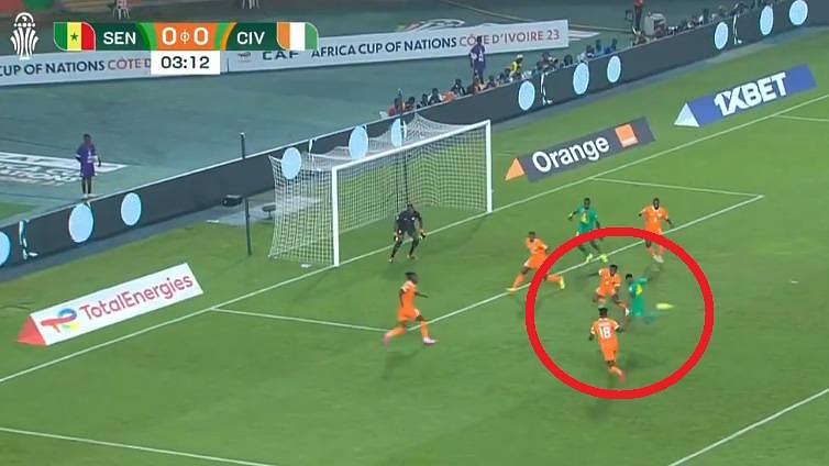 Senegal-Ivory Coast: in video, Diallo's cannonball to crucify the Elephants from the start