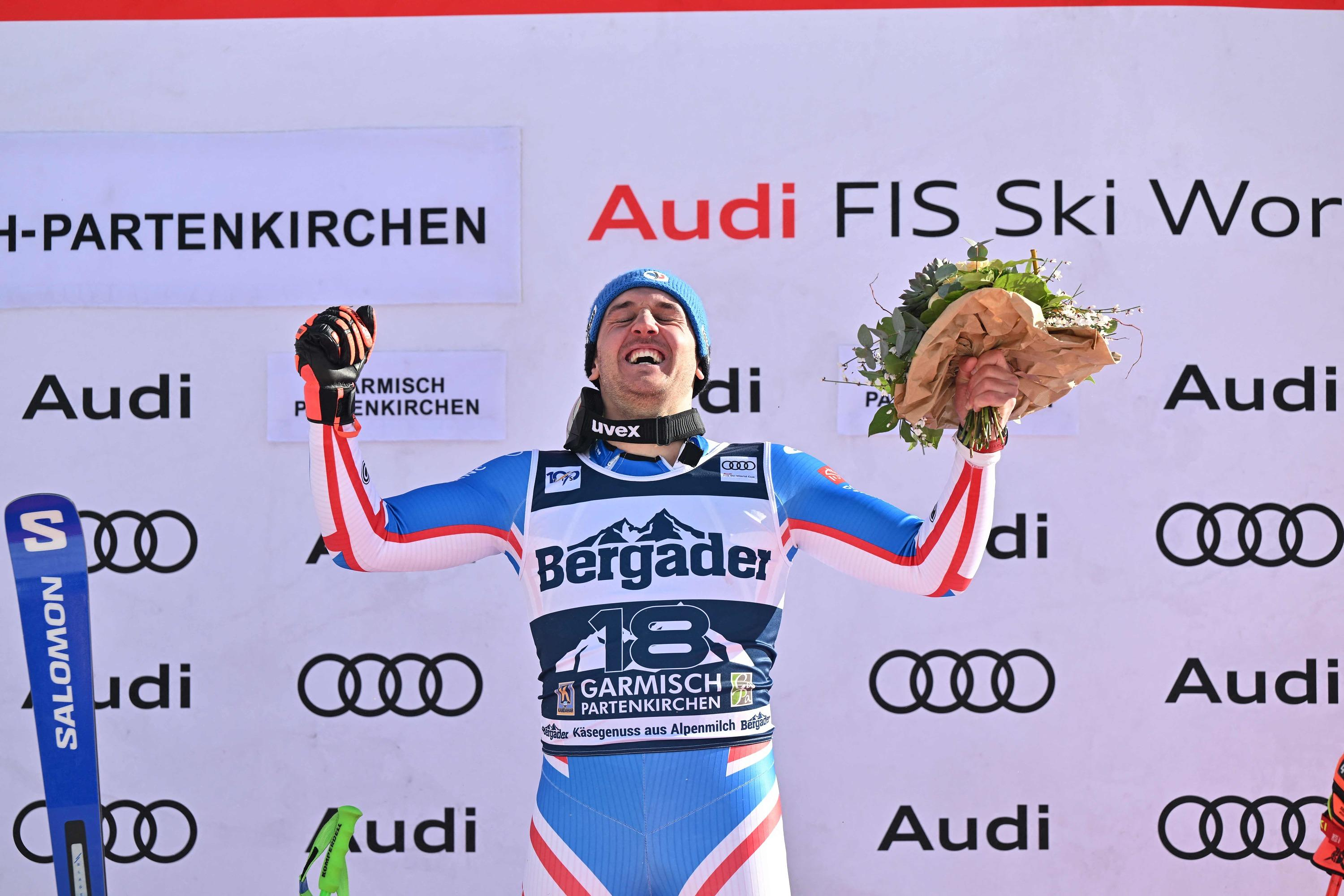 Skiing: 5 things to know about Nils Allègre, fabulous winner of the Garmisch-Partenkirchen Super G