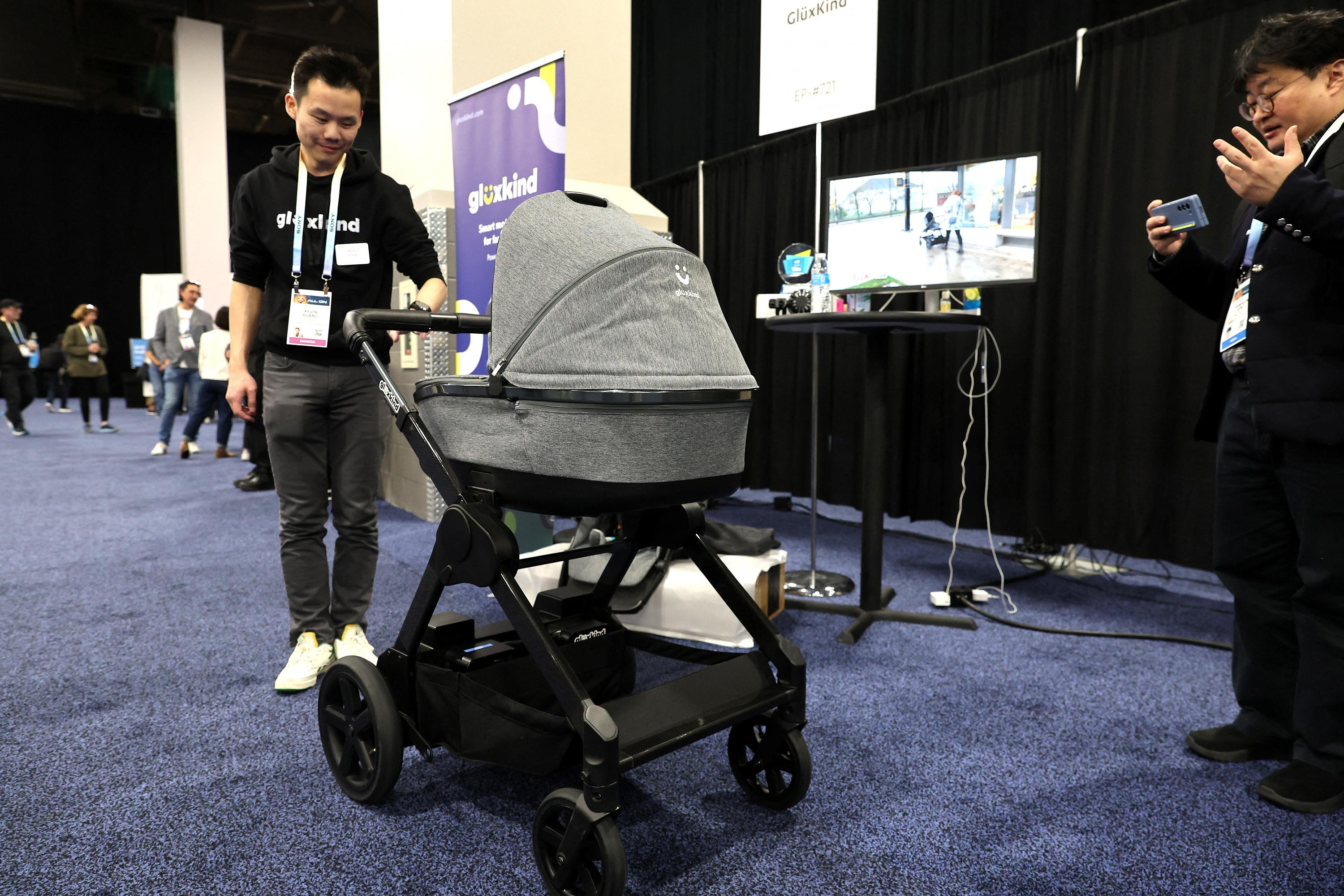 At CES in Las Vegas, tech diagnoses diseases and rocks babies thanks to AI