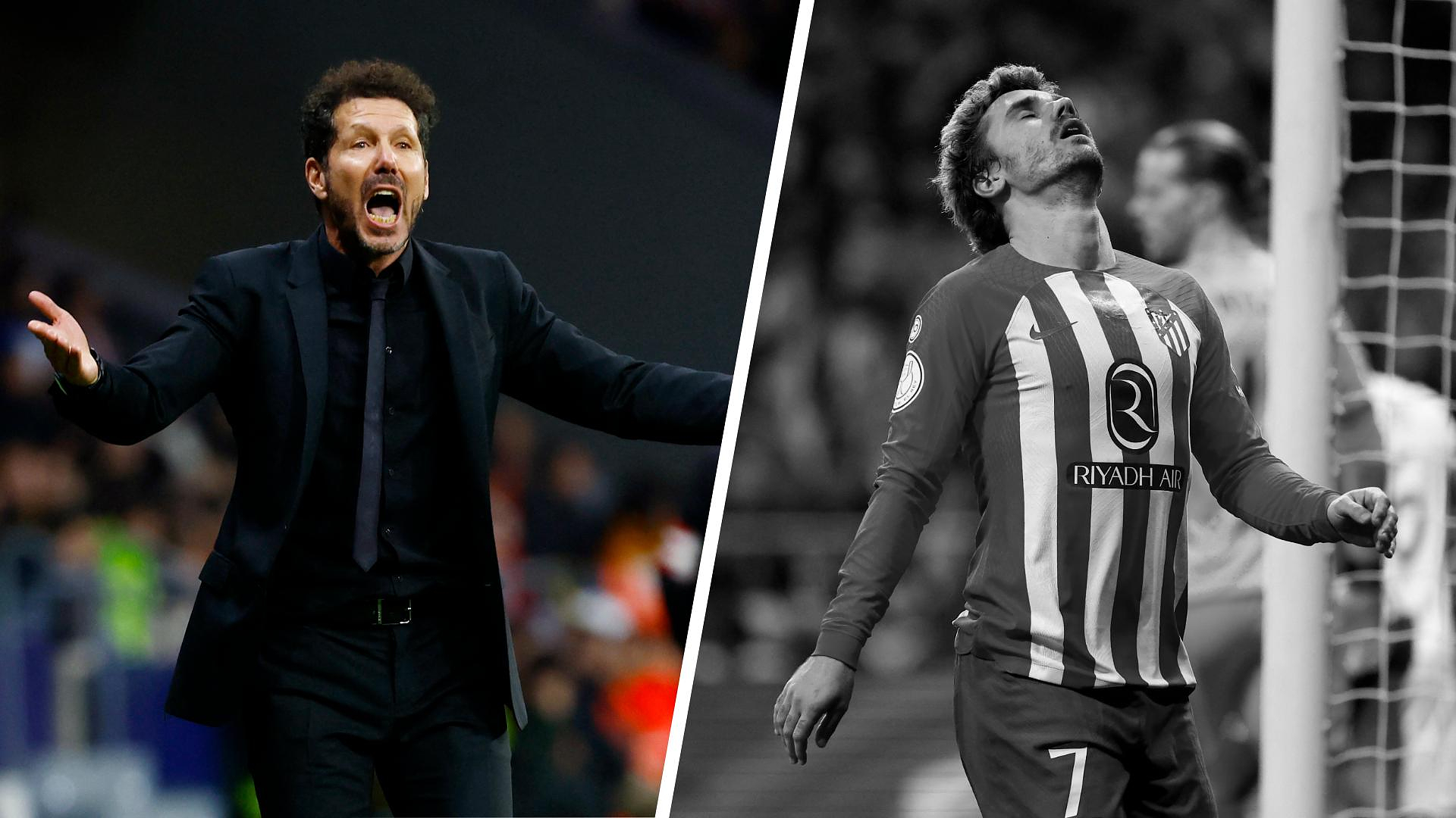 Atletico-Sevilla: Griezmann slipped, Simeone had a fine nose... the tops and the flops