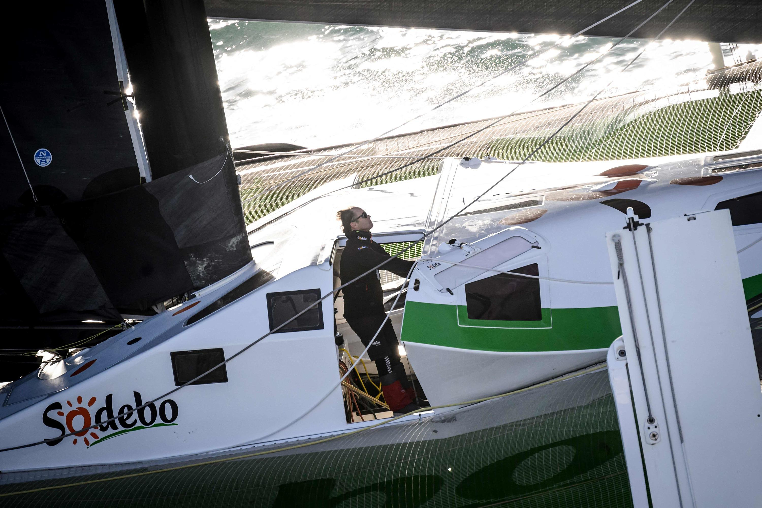 Arkéa Ultim Challenge: damage forces a stop in Hobart for Thomas Coville and Sodebo Ultim 3