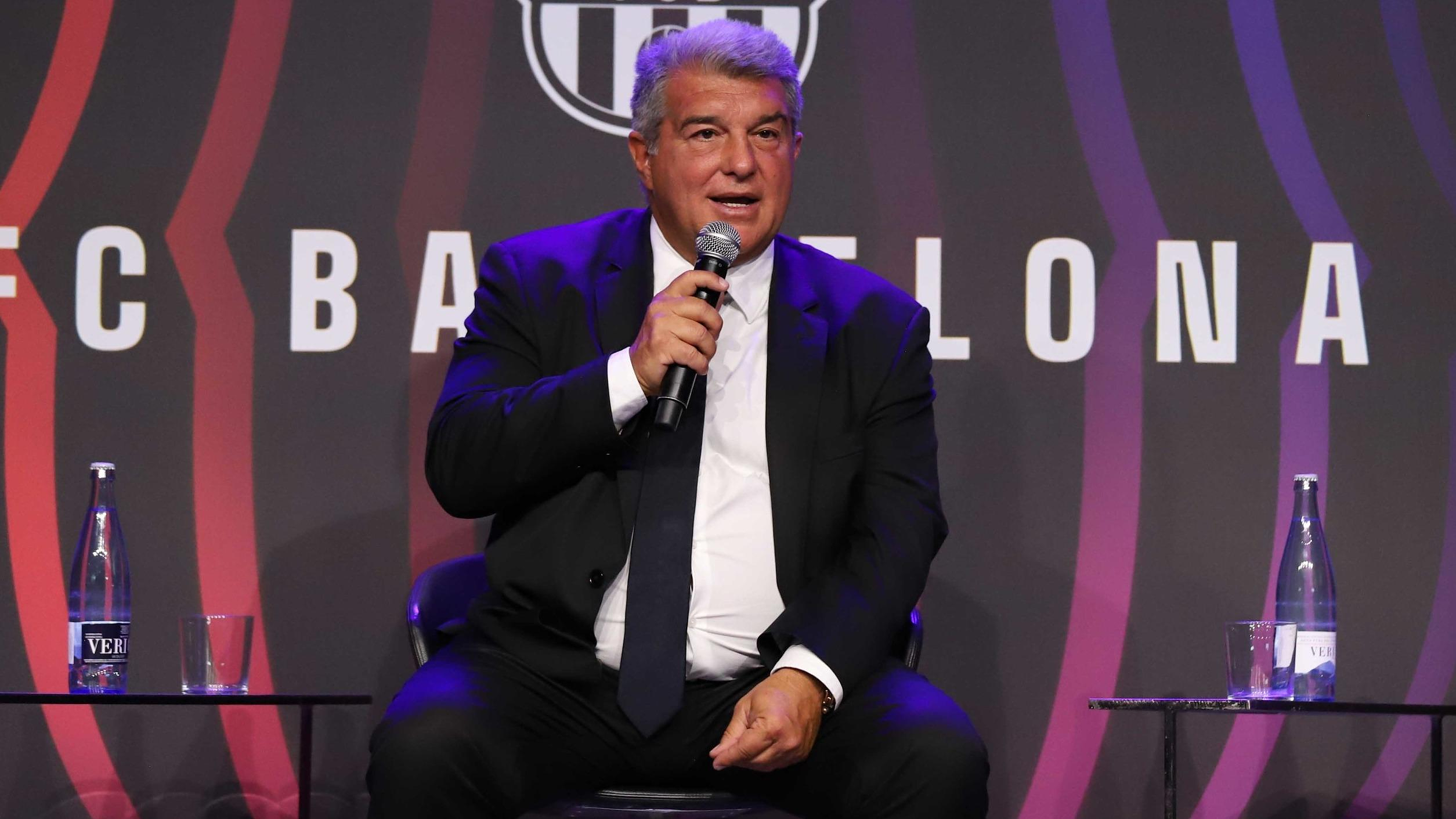 Liga: “It’s a shame,” criticizes Laporta after Real Madrid’s controversial victory