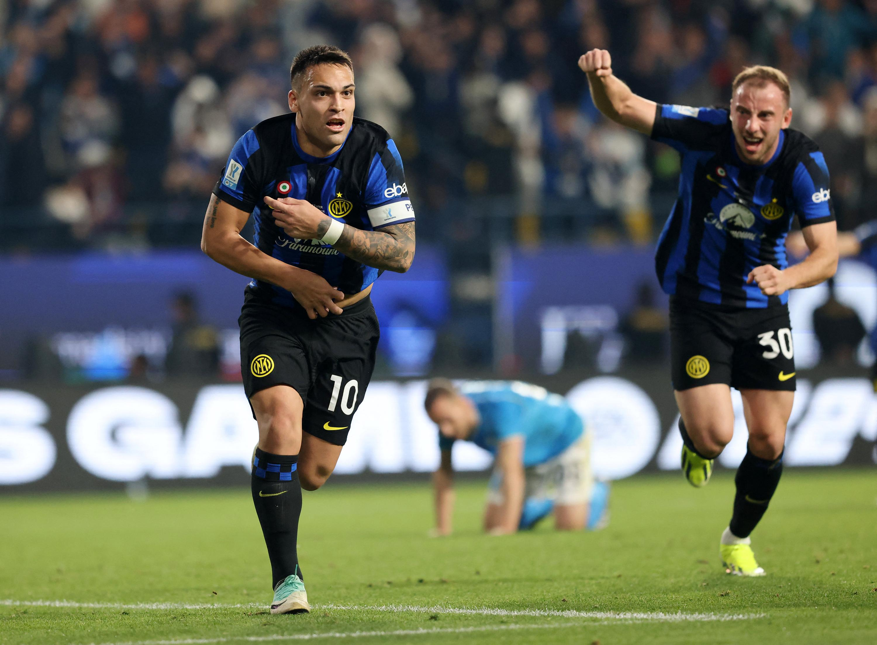 Italian Super Cup: Inter Milan tames Napoli and makes it three