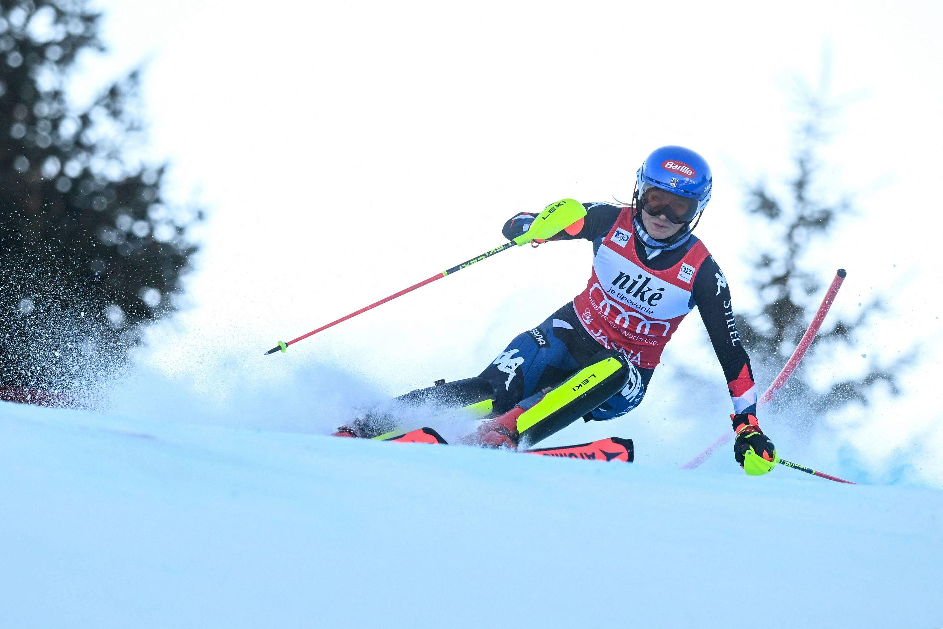 Alpine skiing: “I’m really relieved that it’s not so serious, even if I hurt everywhere,” breathes Shiffrin