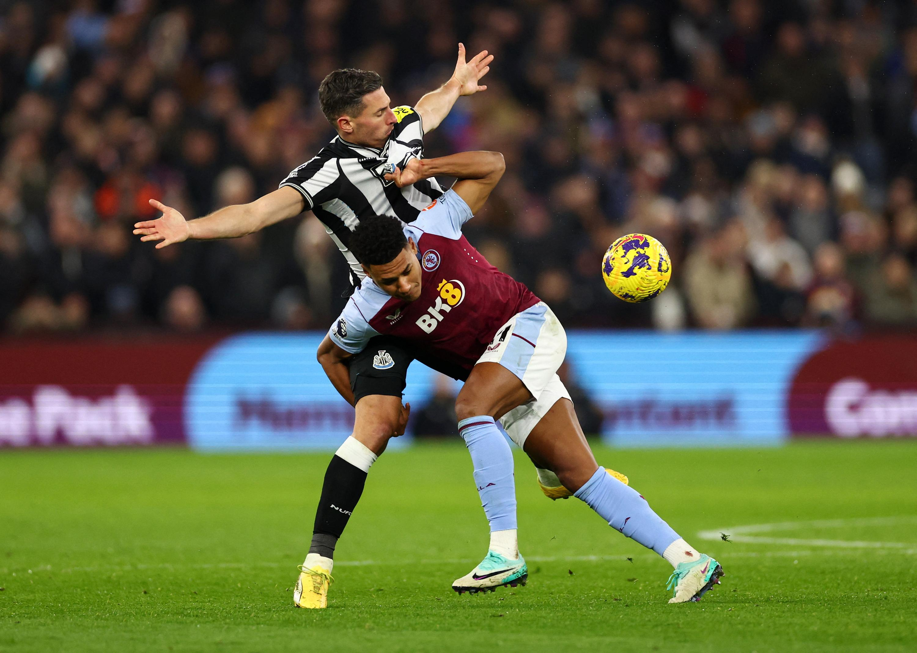 Premier League: Aston Villa loses at home to Newcastle, a first since February 2023