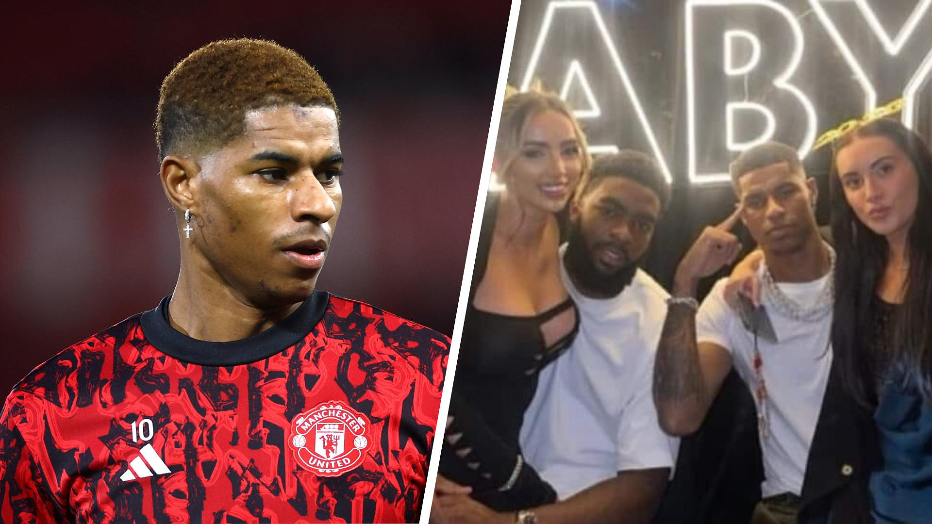 Football: seen in a nightclub and absent from training, Rashford risks a fine