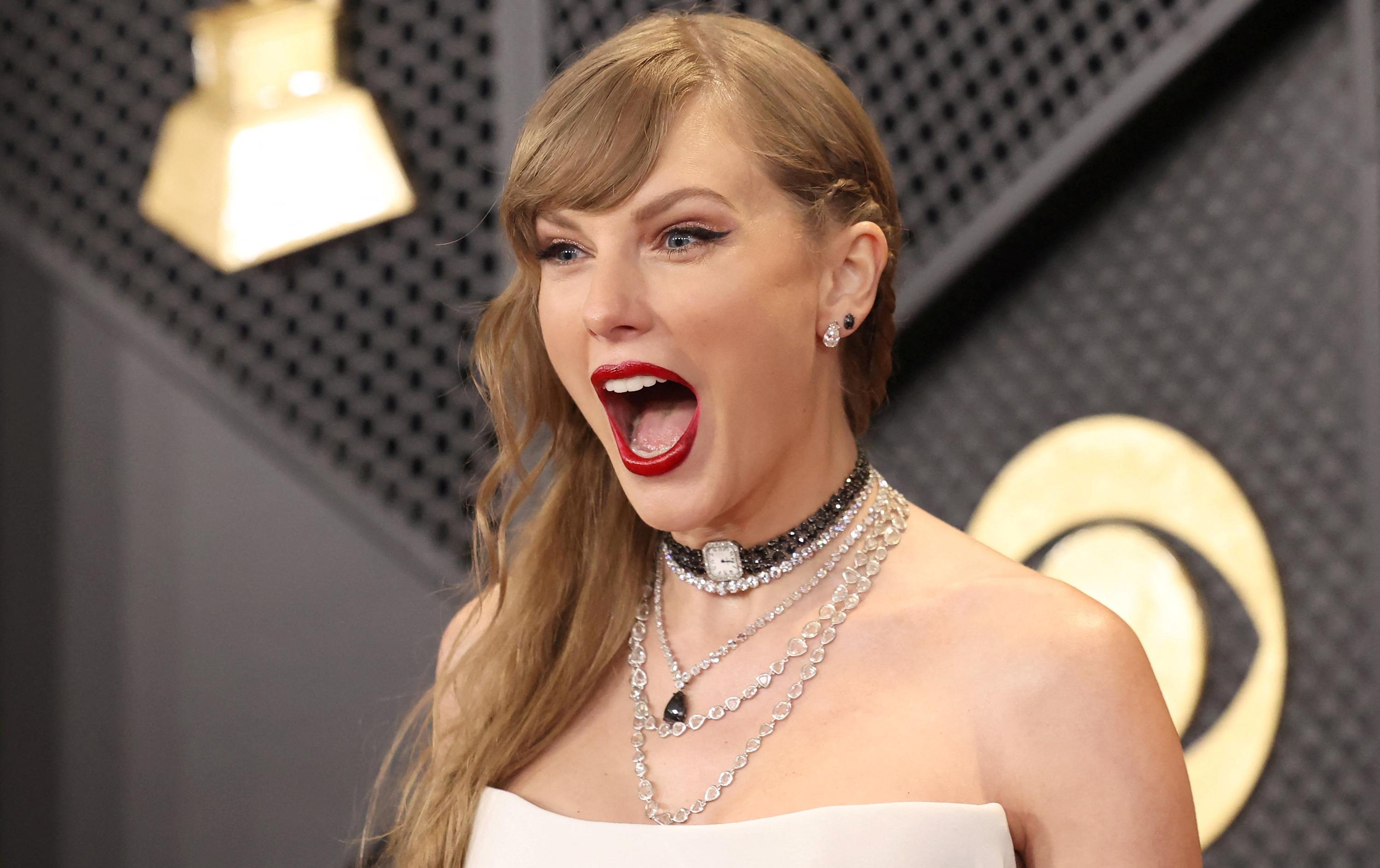 Crowned for the fourth time, Taylor Swift makes Grammy Awards history
