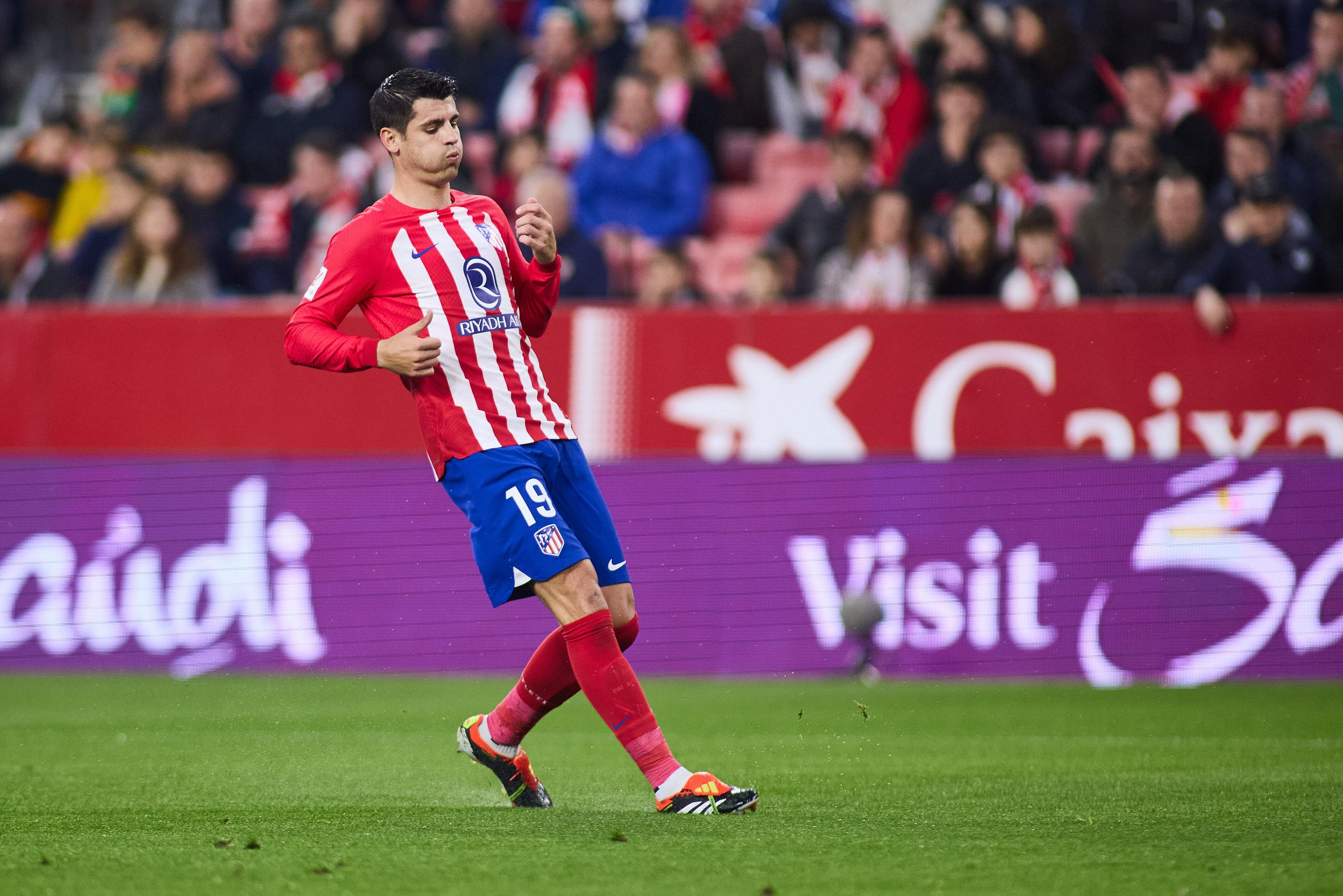 Liga: Alvaro Morata injured in the knee will miss several weeks of competition