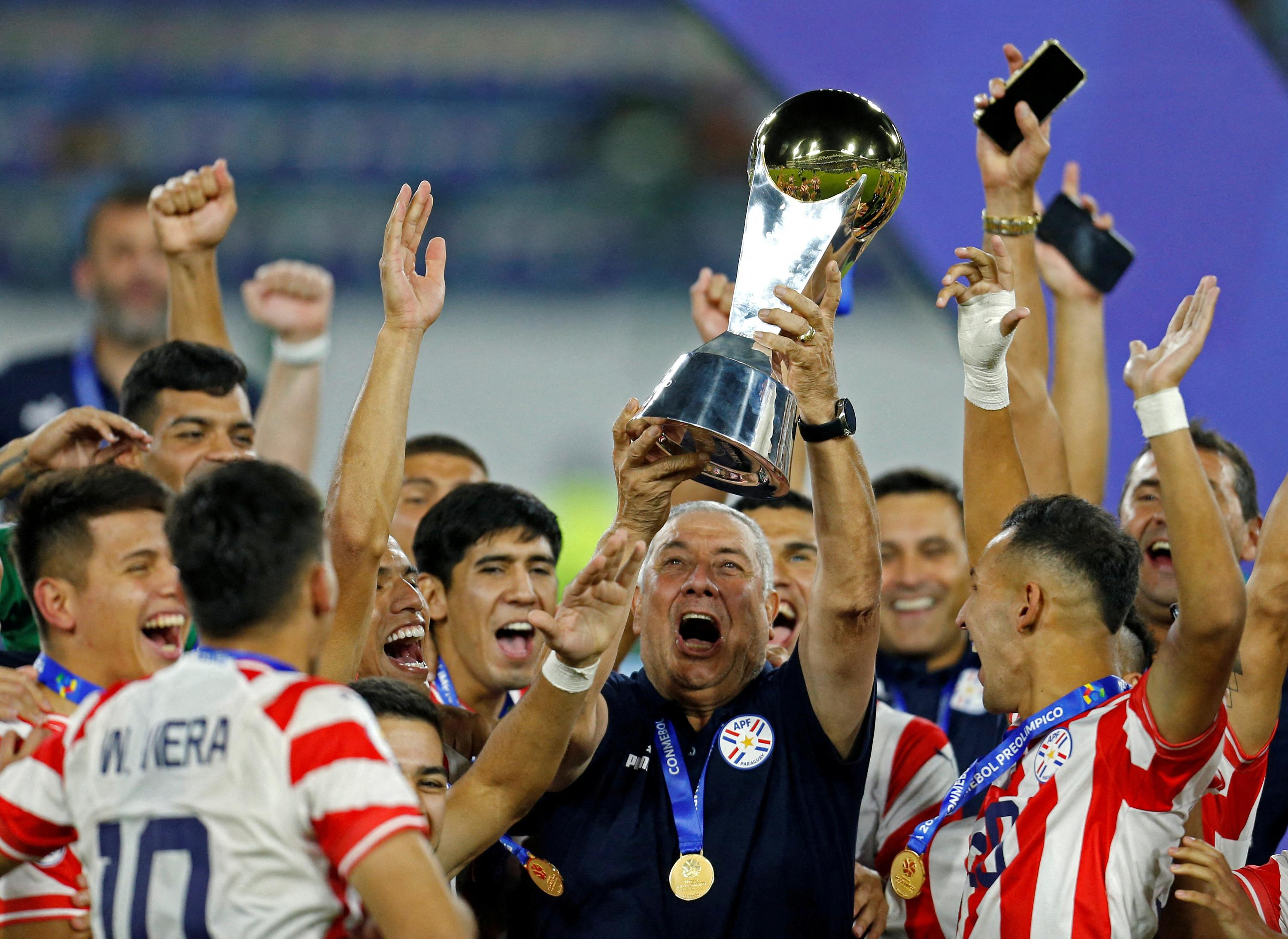 Paris 2024 Olympic Games: Paraguay wins the football qualifying tournament ahead of Brazil and Argentina