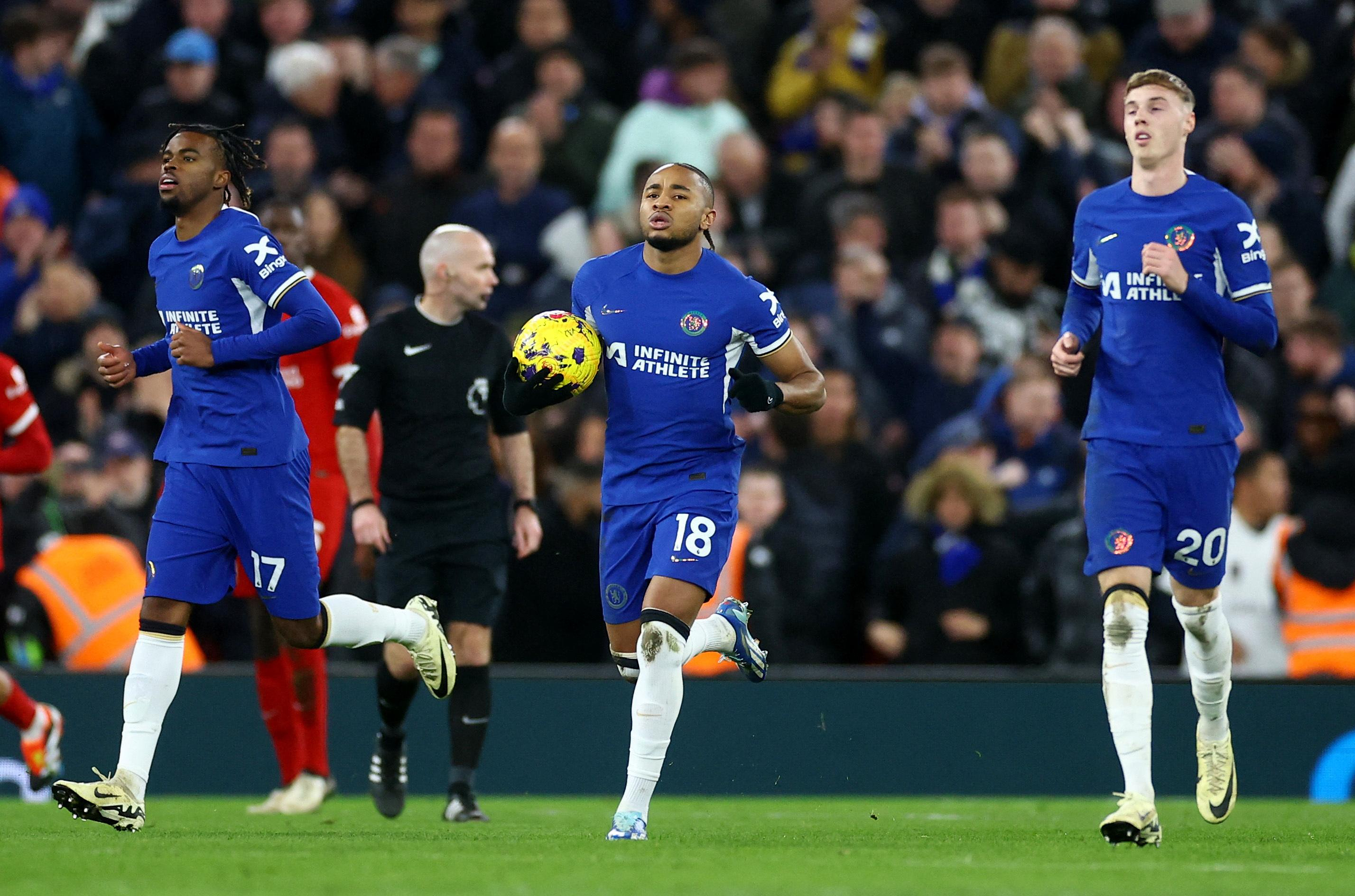 Premier League: Nkunku starts with Chelsea