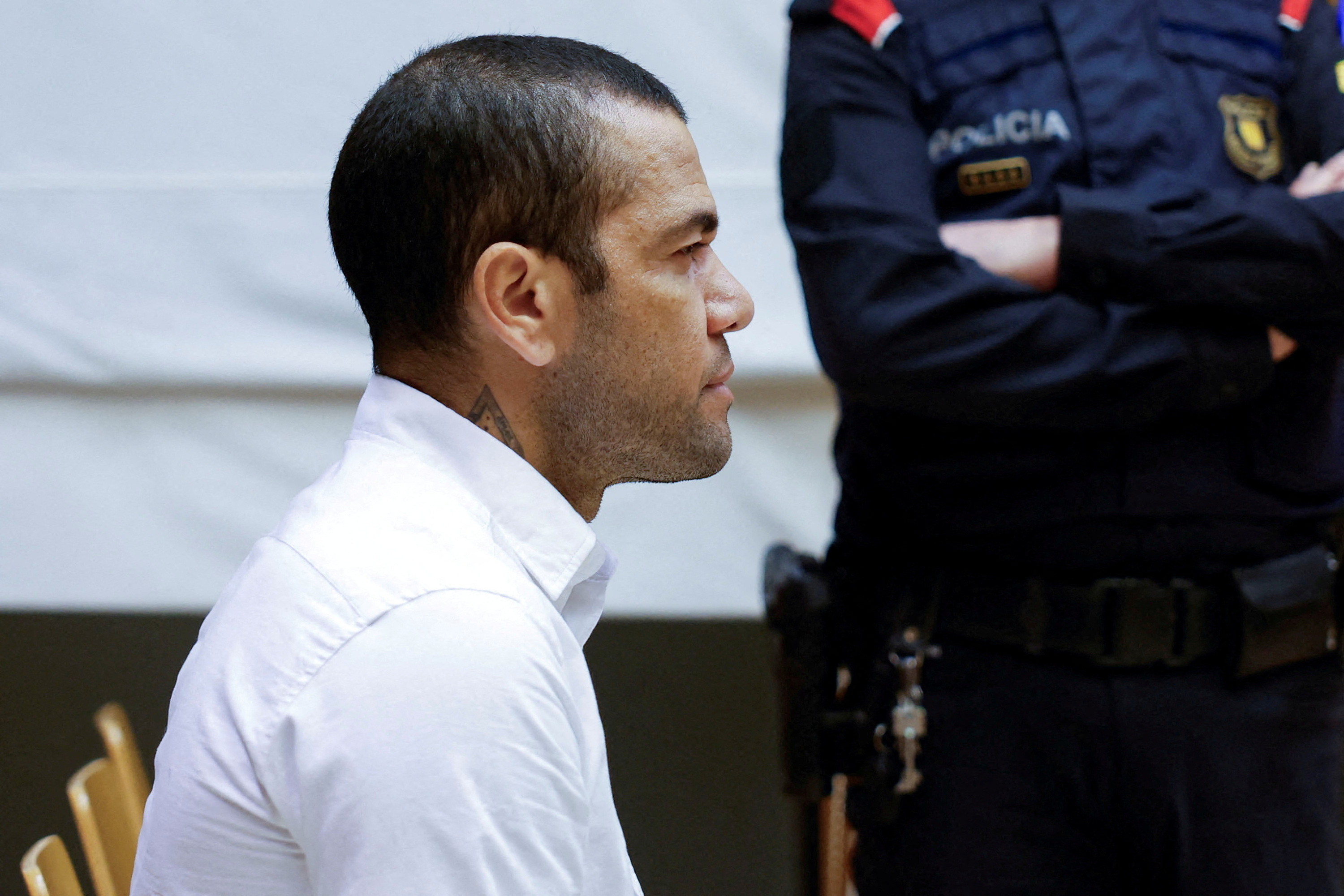 Football: Dani Alves sentenced to four and a half years in prison for rape
