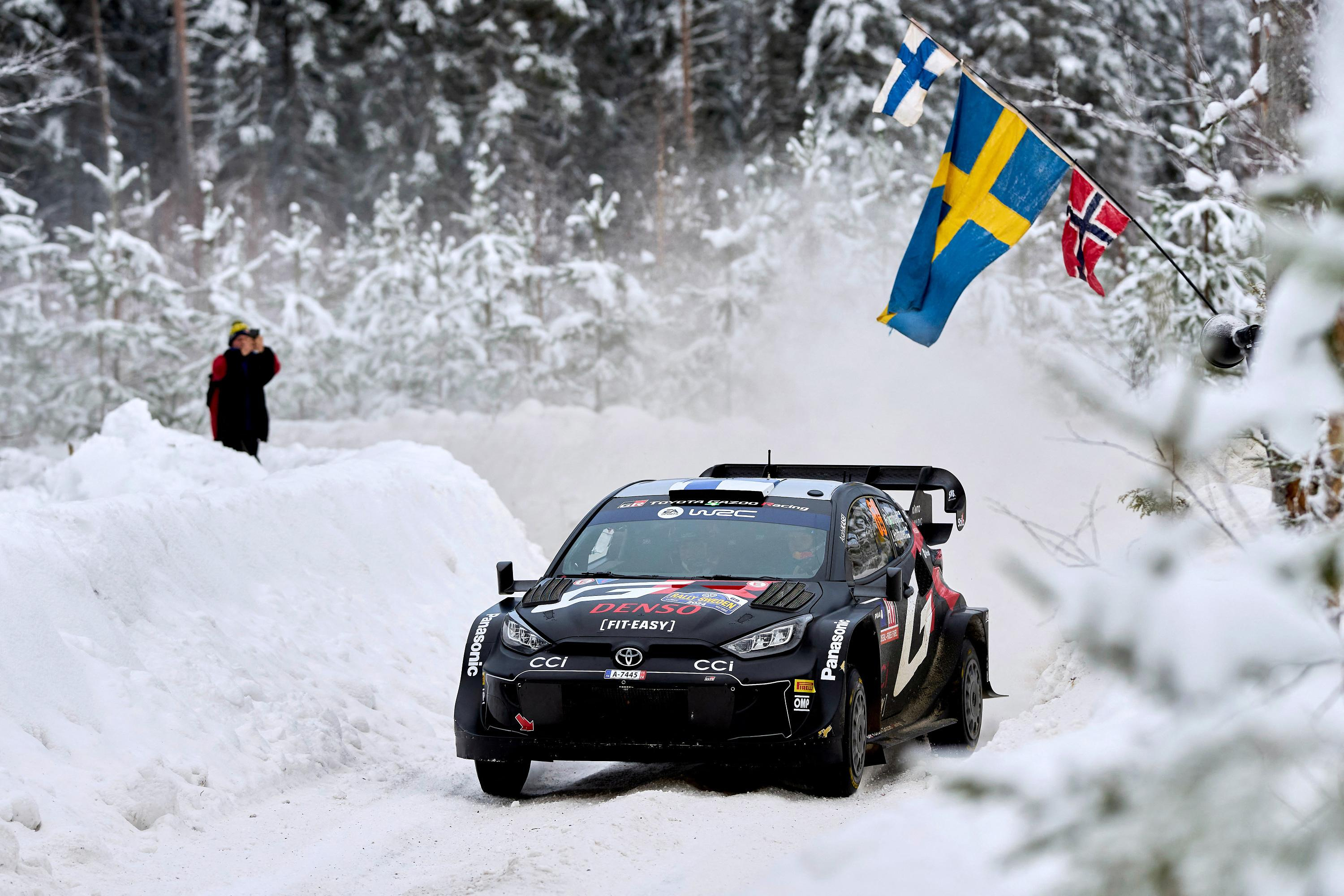 WRC: Rovanperä takes the lead at Rally Sweden