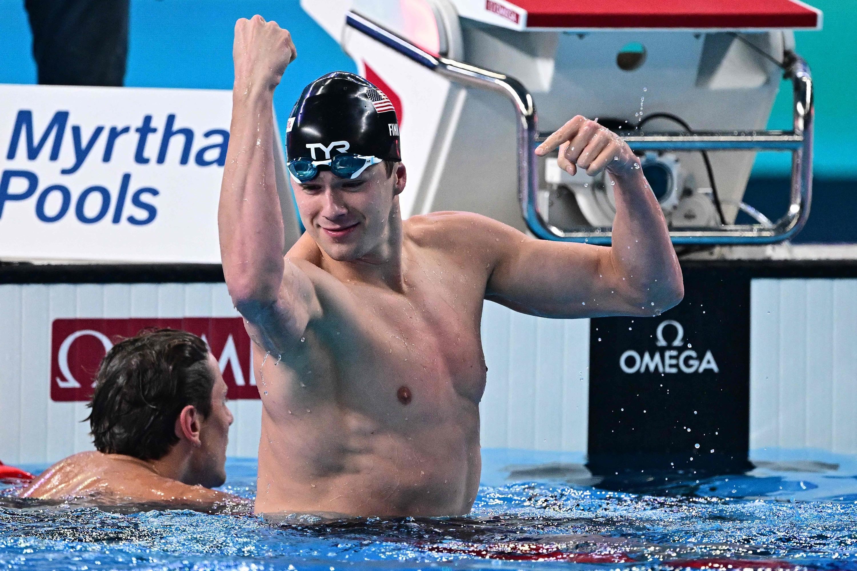 World Swimming Championships: American Nic Fink crowned in 100m breaststroke