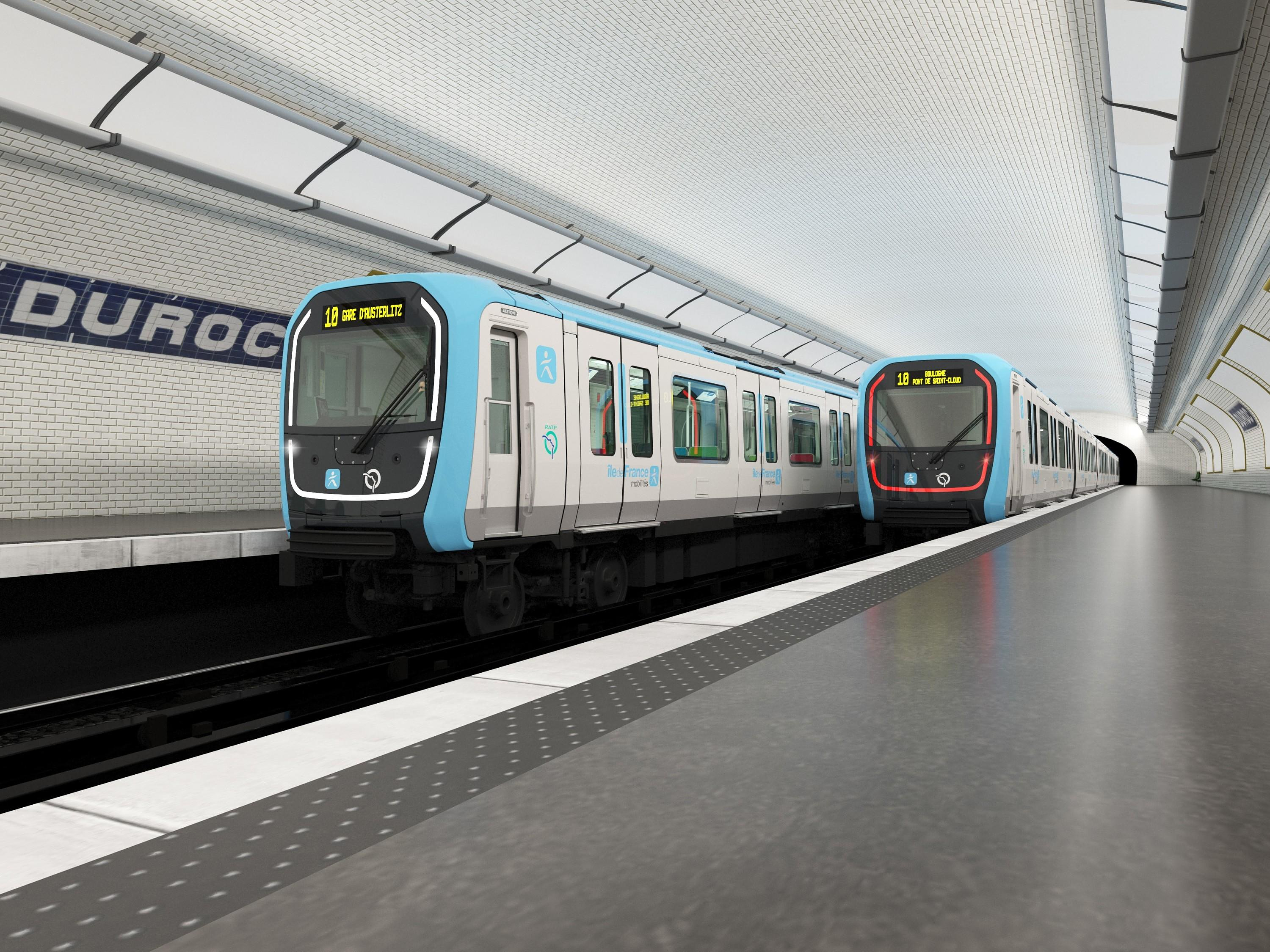 Île-de-France Mobilités orders 103 new metro trains from Alstom for nearly 1.1 billion euros