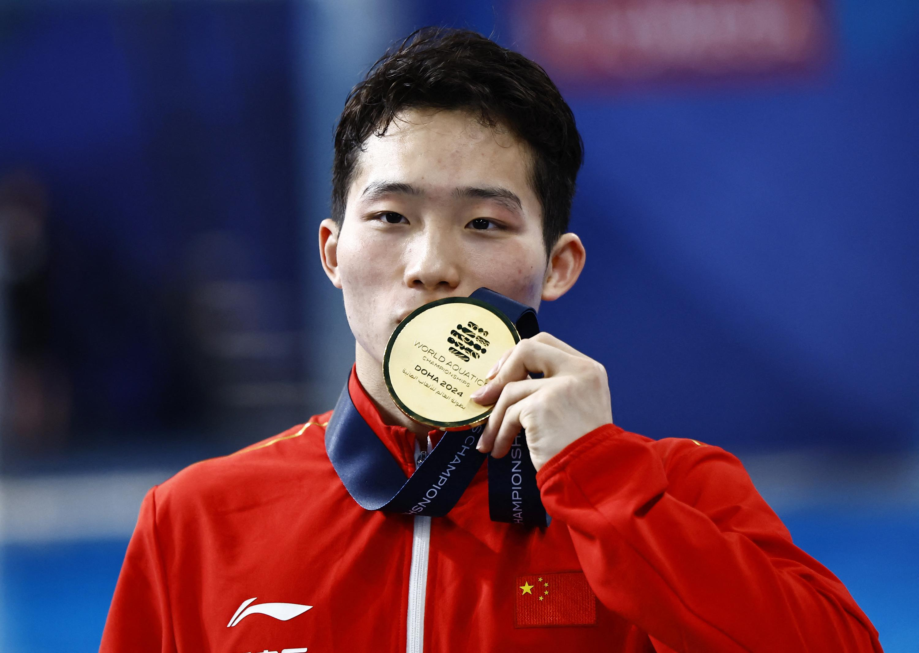 Diving Worlds: third consecutive title for Wang on the 3m springboard