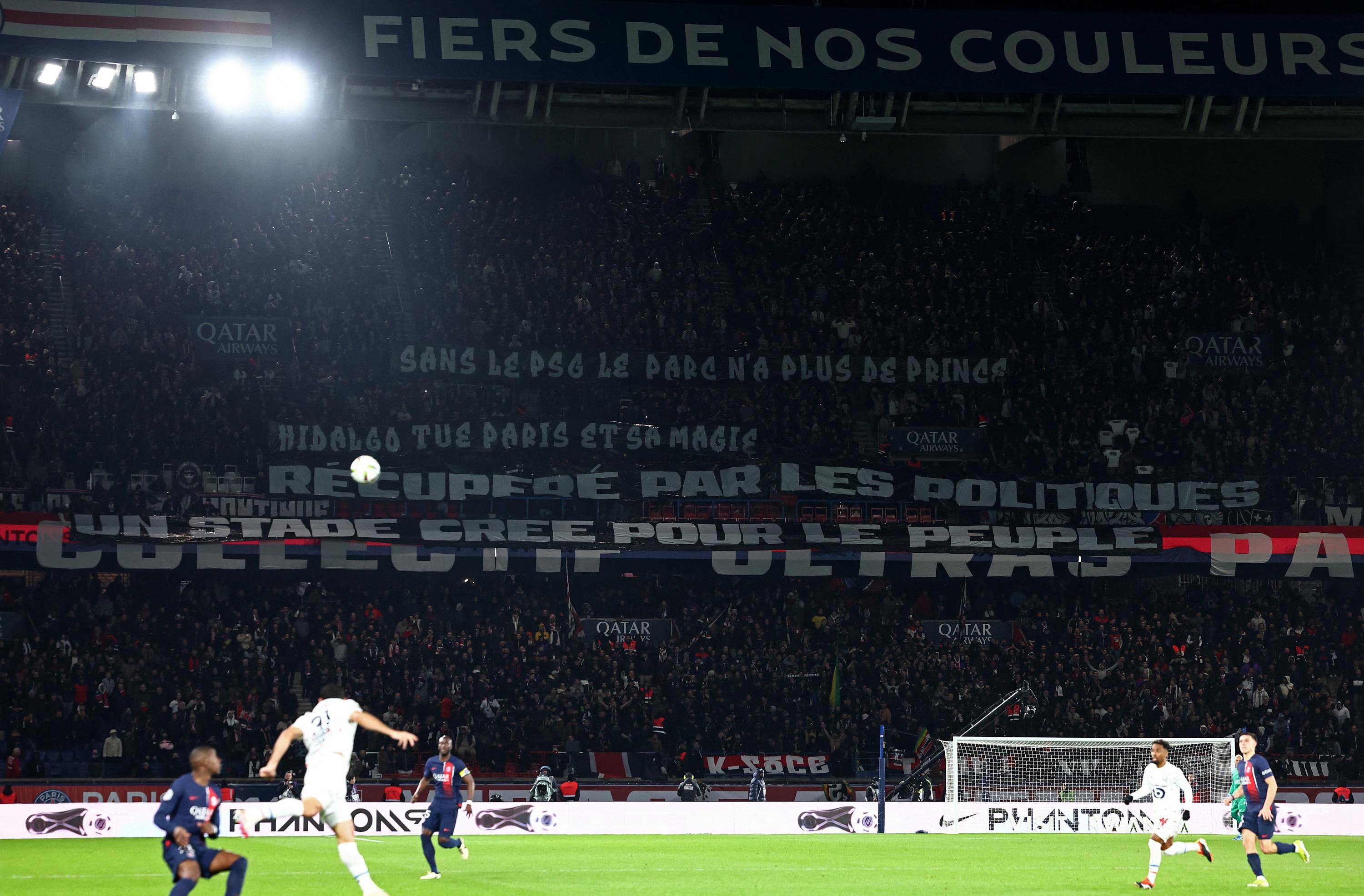 Ligue 1: “hostile chants towards Paris town hall” reports the PSG-Lille delegate