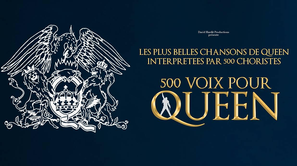 When 500 singers sing the legendary songs of Queen in Paris