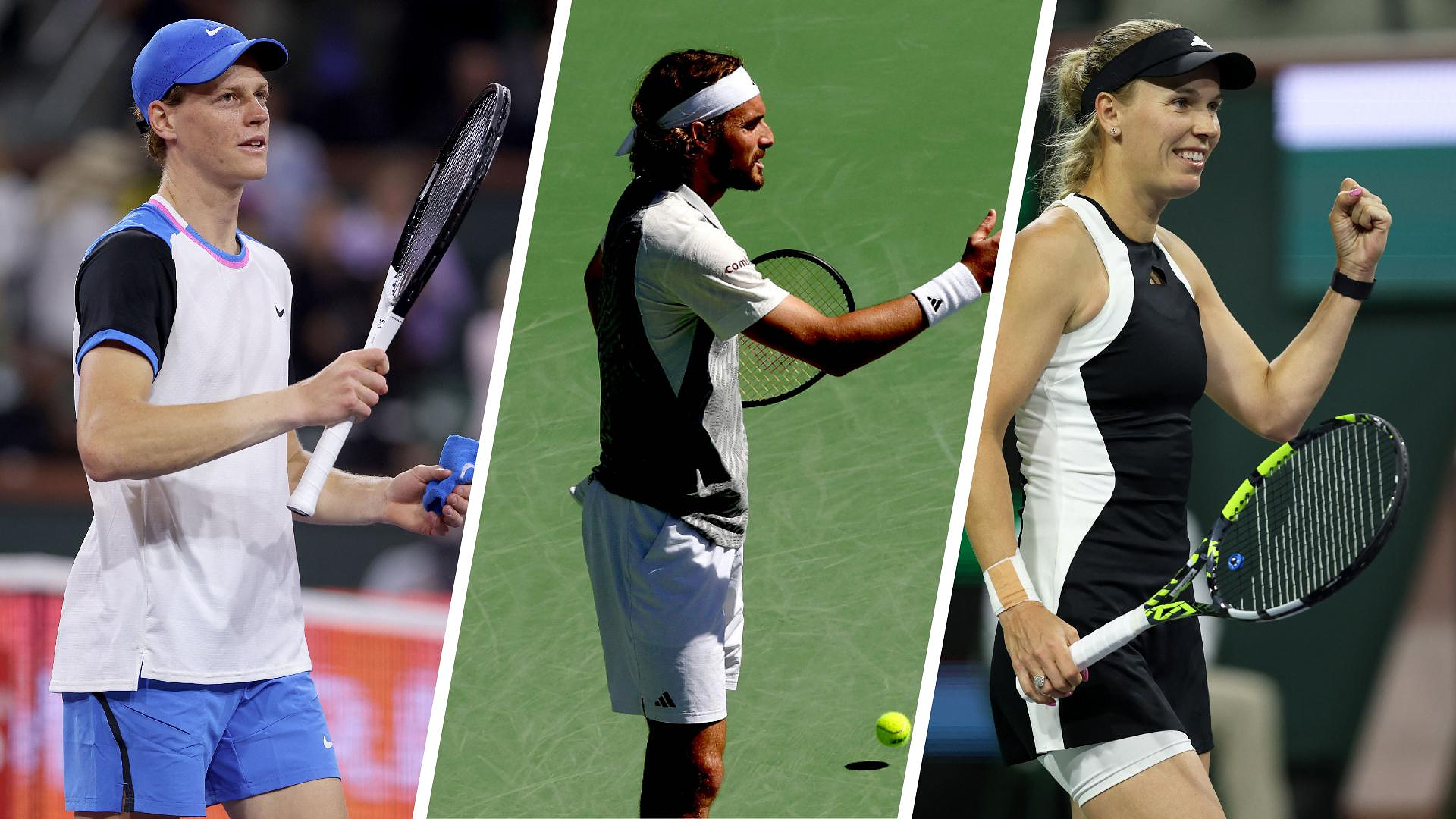 Tennis: Sinner ensures while Tsitsipas thwarts, Wozniacki finds success at Indian Wells