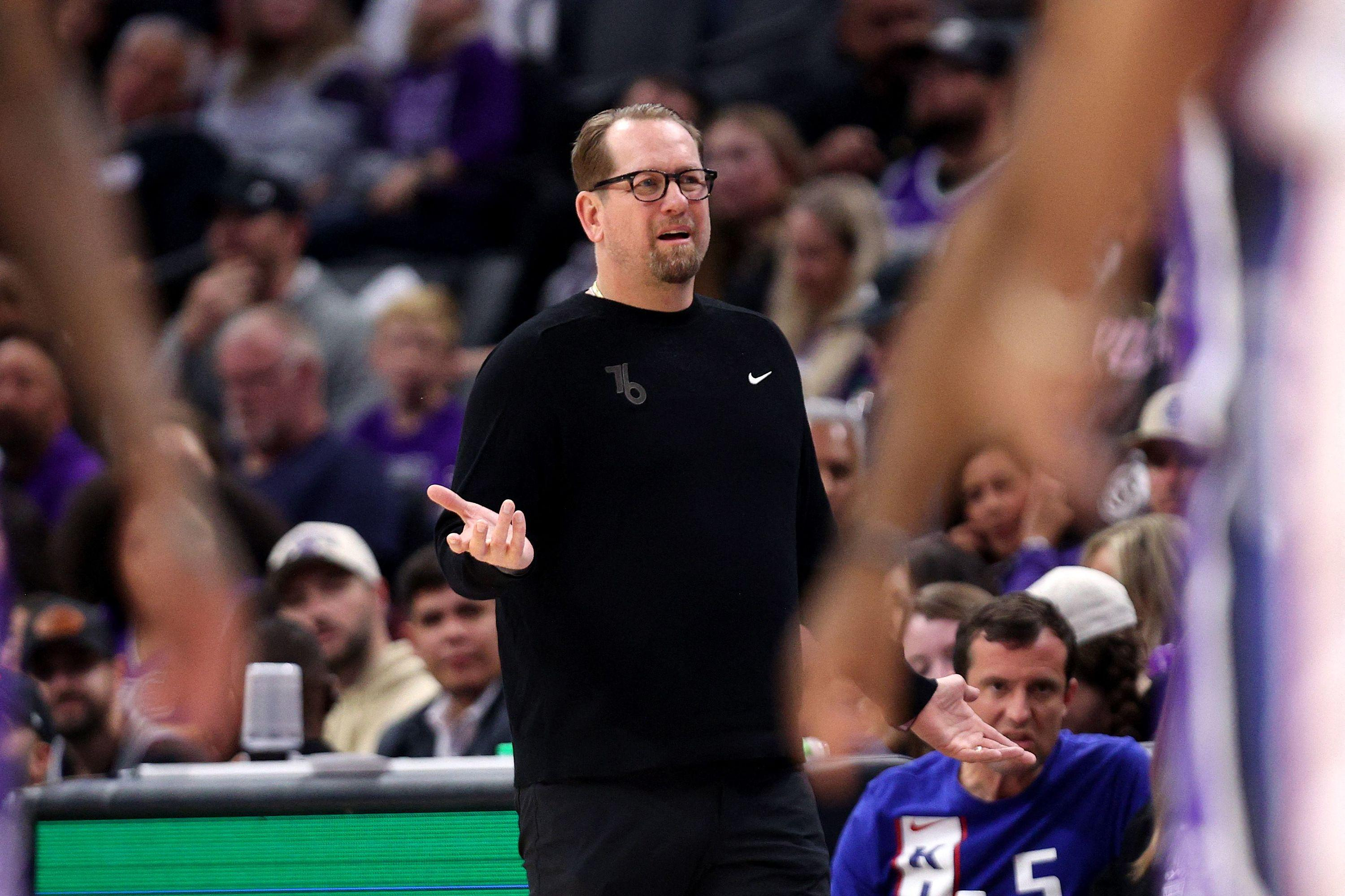 NBA: Nick Nurse and Kelly Oubre Jr fined
