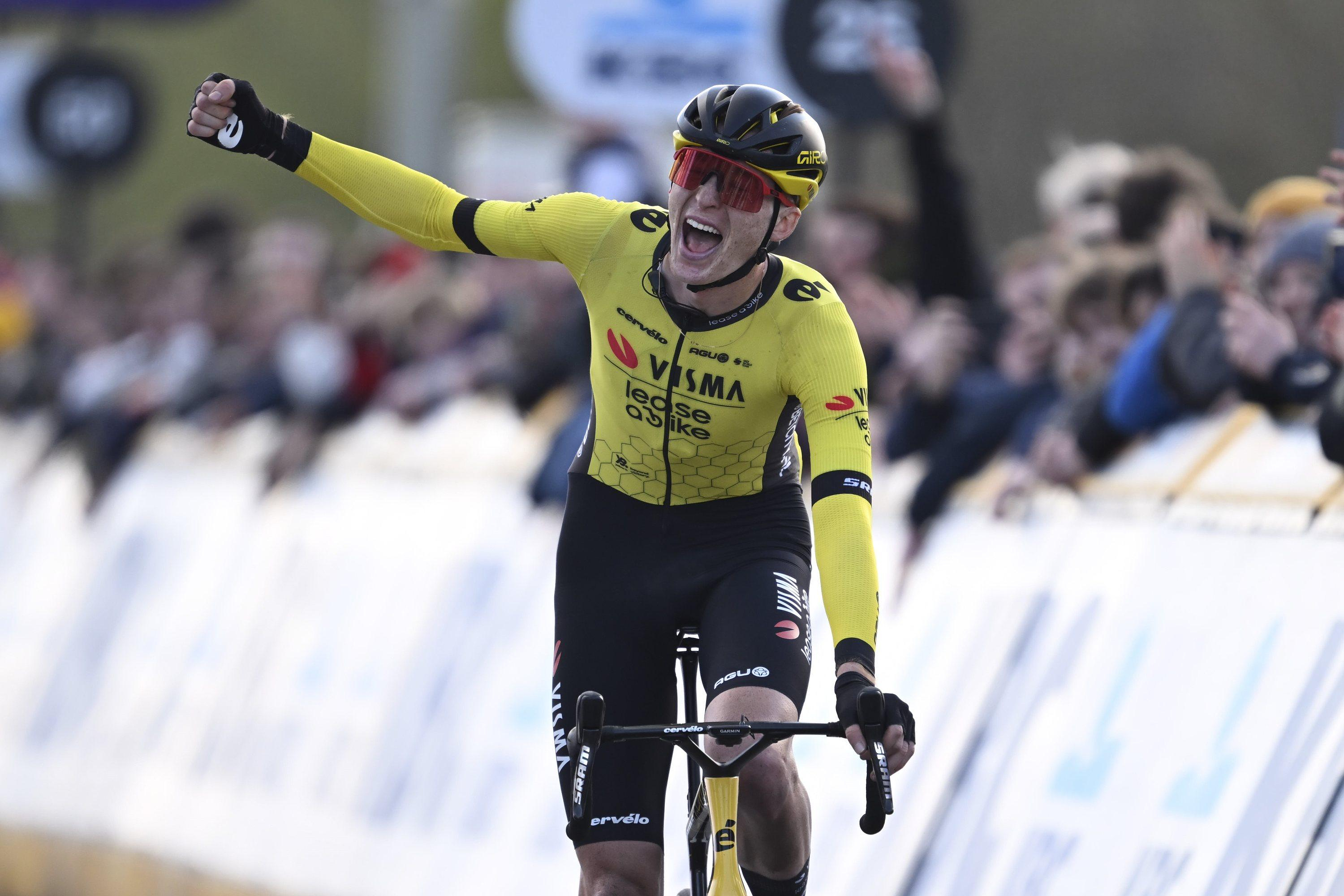 Cycling: Jorgenson winner of Across Flanders after Van Aert’s fall