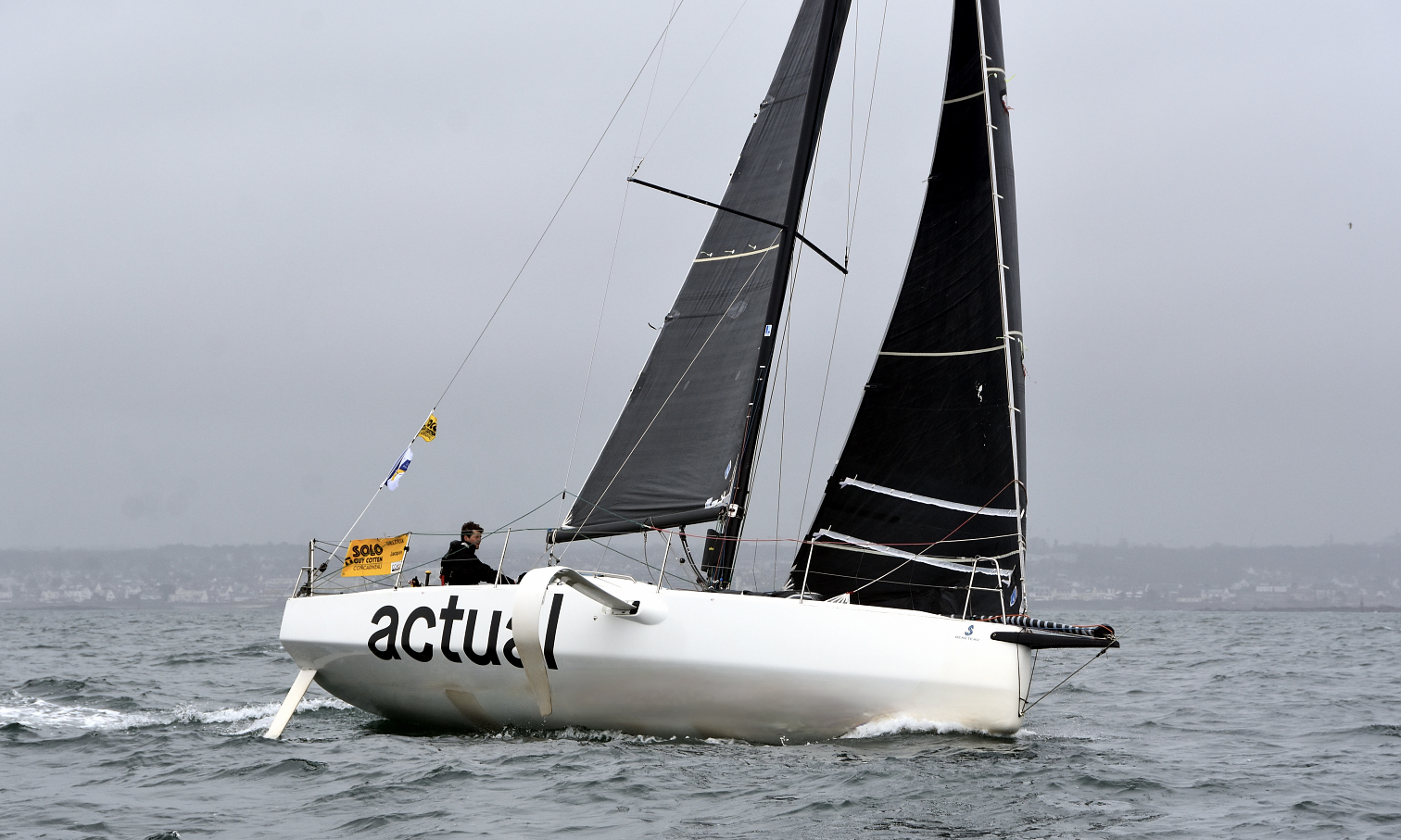 Sailing: Team Actual arrives on the Solitaire du Figaro Paprec