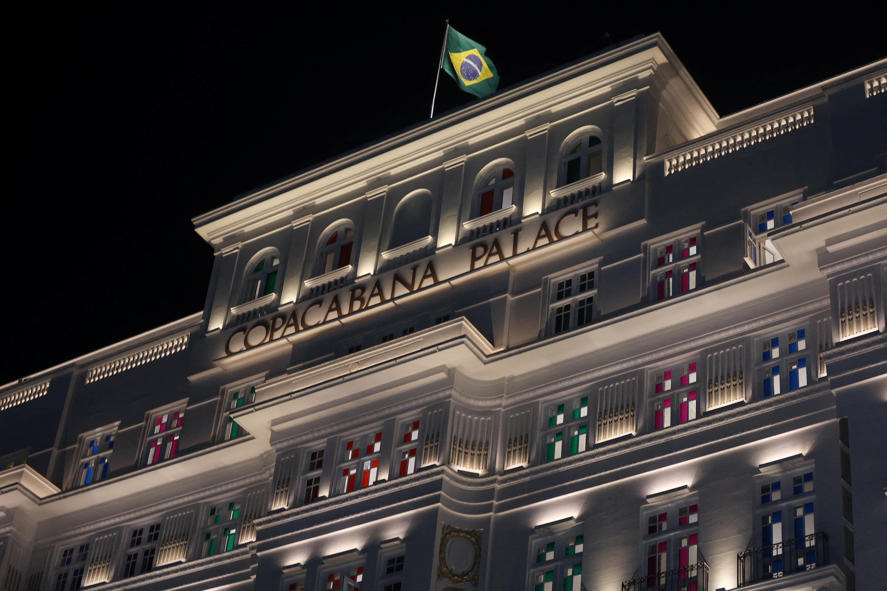 Daniel Buren offers a new face to the iconic Copacabana Palace