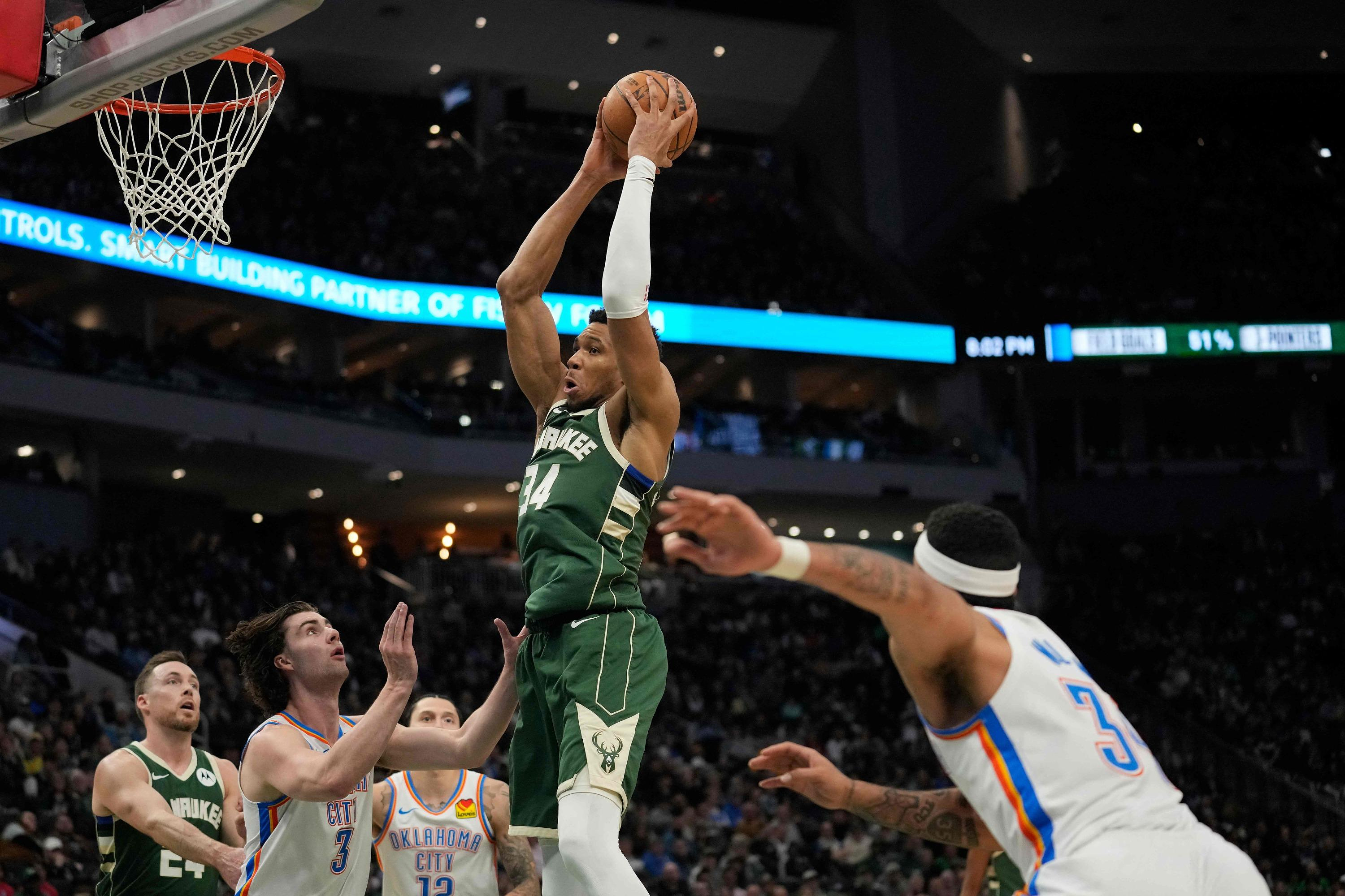 NBA: the Bucks plan for the clash against the Thunder, Gobert solid against Curry and the Warriors