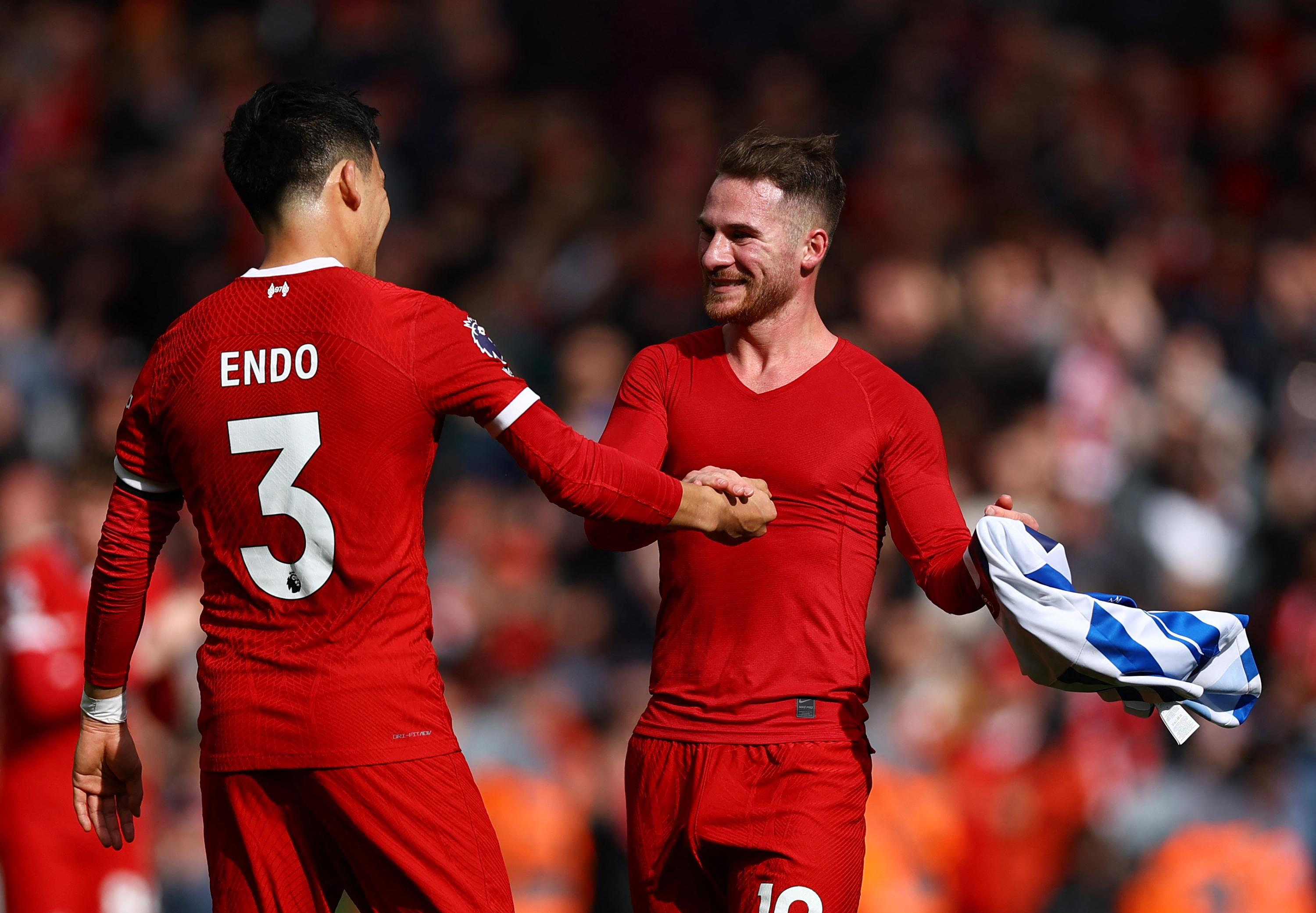 Premier League: Liverpool leader after victory against Brighton