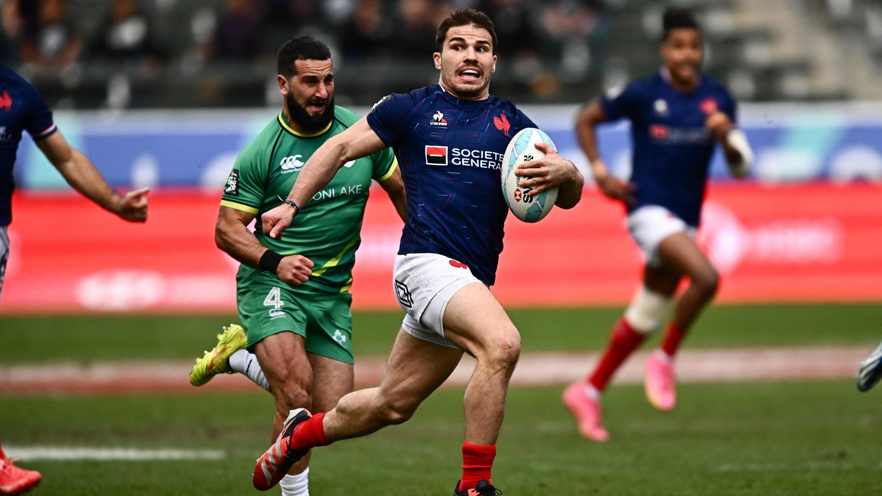 Rugby 7s: the Blues and Antoine Dupont reach the final of the Los Angeles tournament