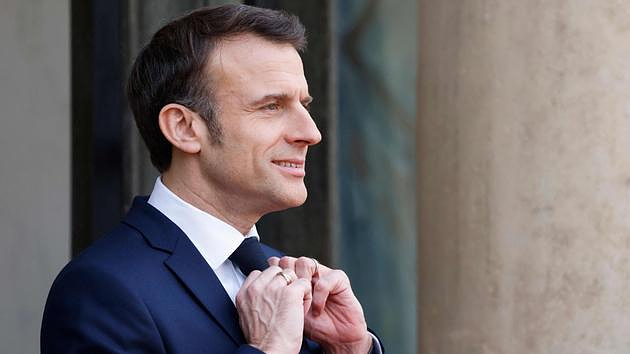 War in Ukraine: Emmanuel Macron at the time of explanation