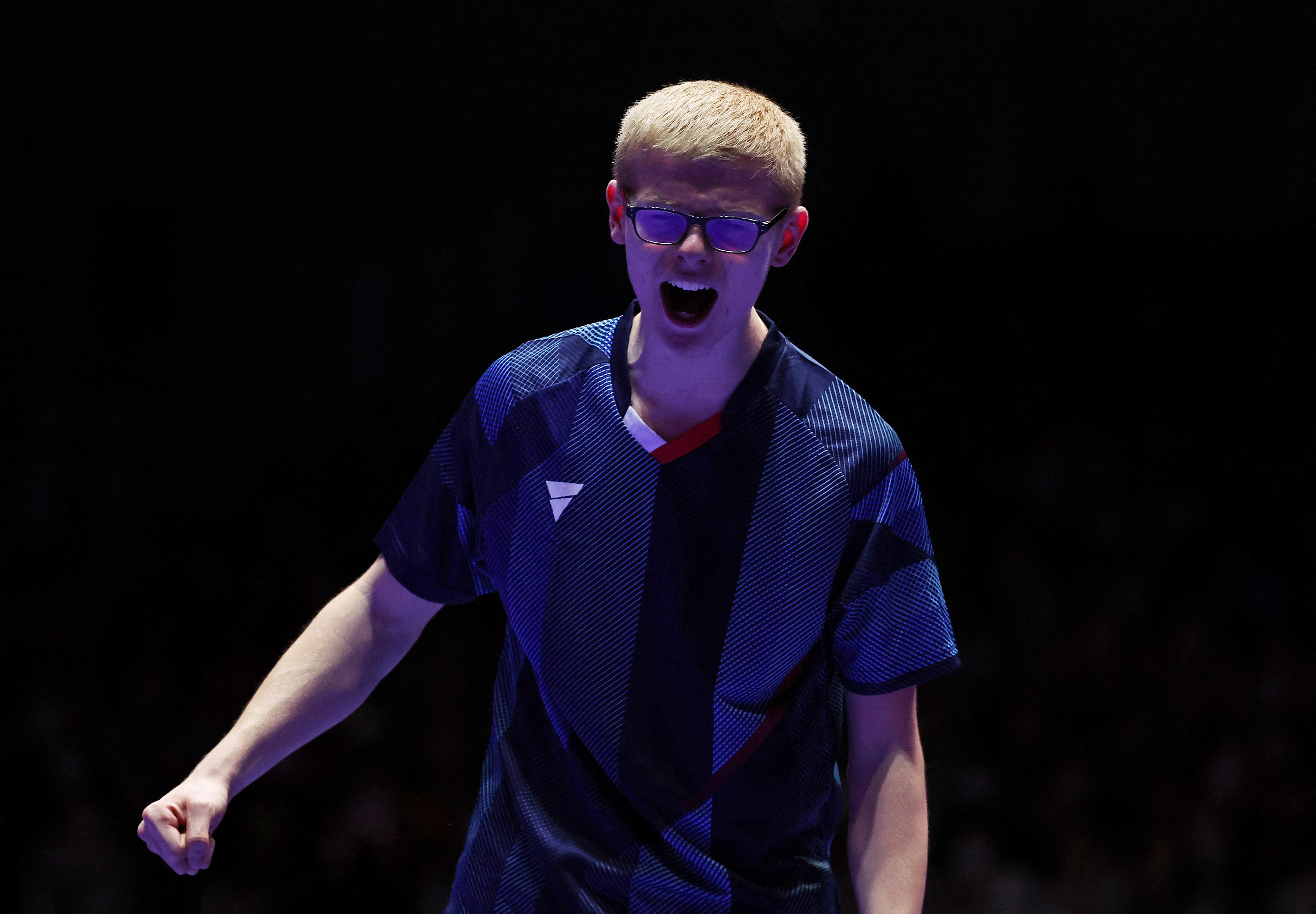 Table tennis: Félix Lebrun writes a new page in French sport