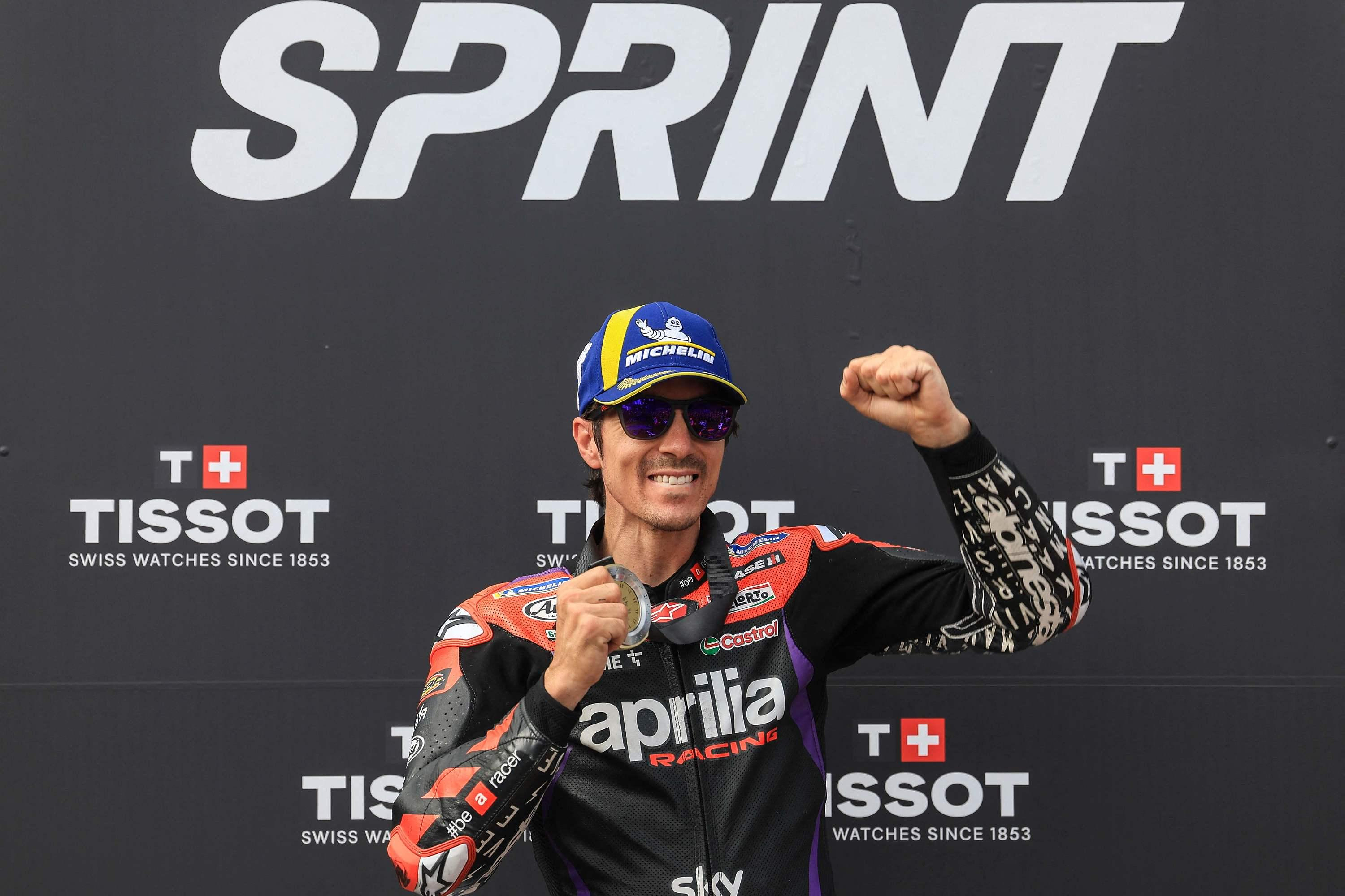 MotoGP: Maverick Vinales wins the sprint in Portugal ahead of Marc Marquez