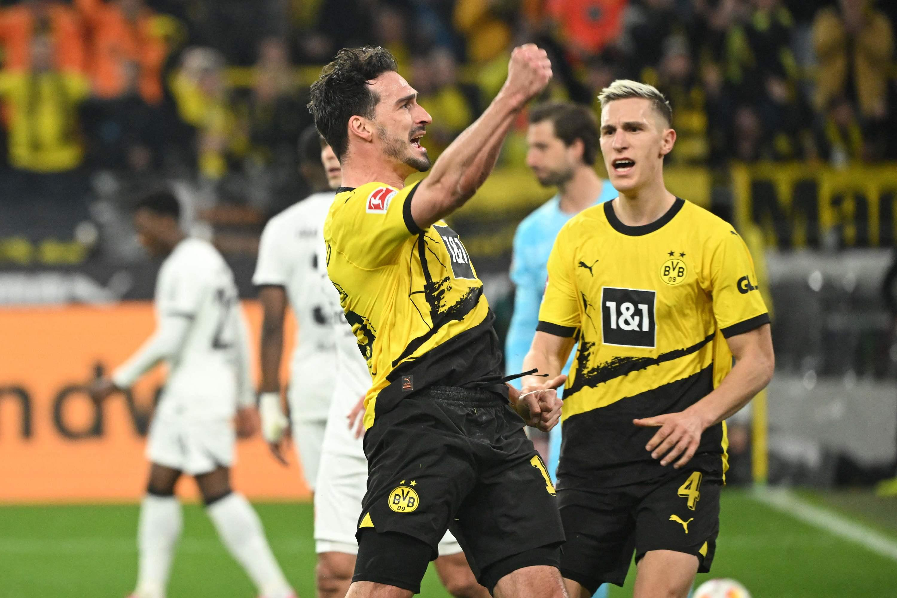 Bundesliga: Dortmund wins against Frankfurt