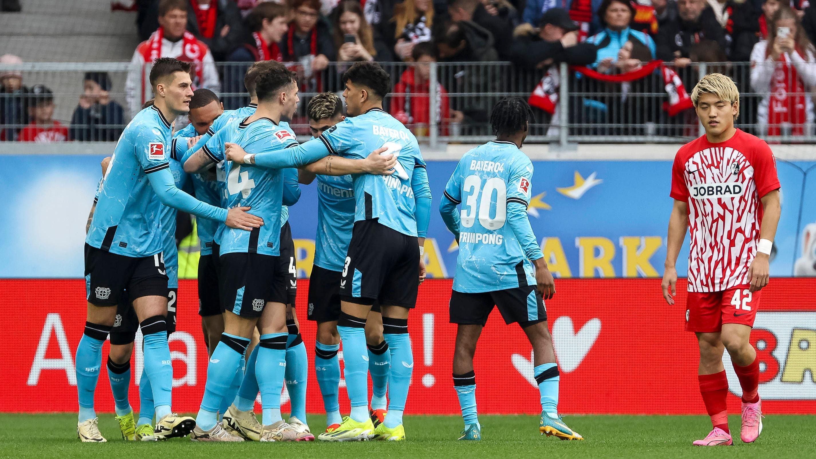 Bundesliga: Leverkusen provides the essentials and wins in Friborg