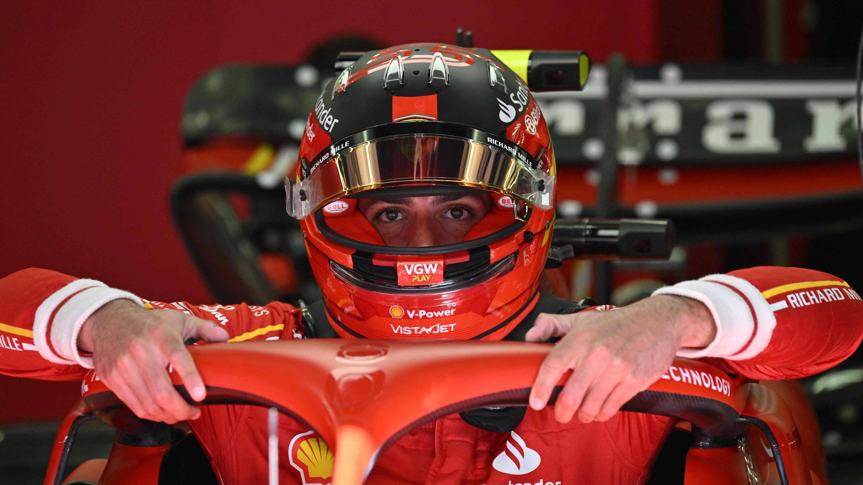 Formula 1: Carlos Sainz returns to Australia after appendicitis surgery