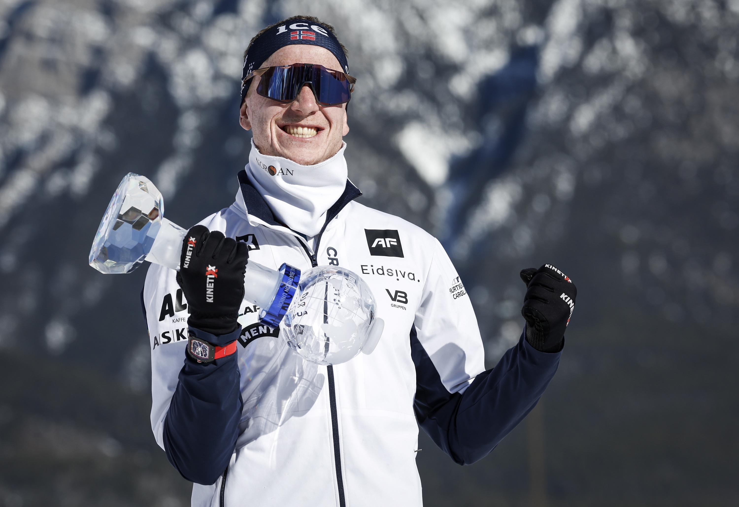 Biathlon: Johannes Boe concludes the season with a victory and one more small globe, Jacquelin third