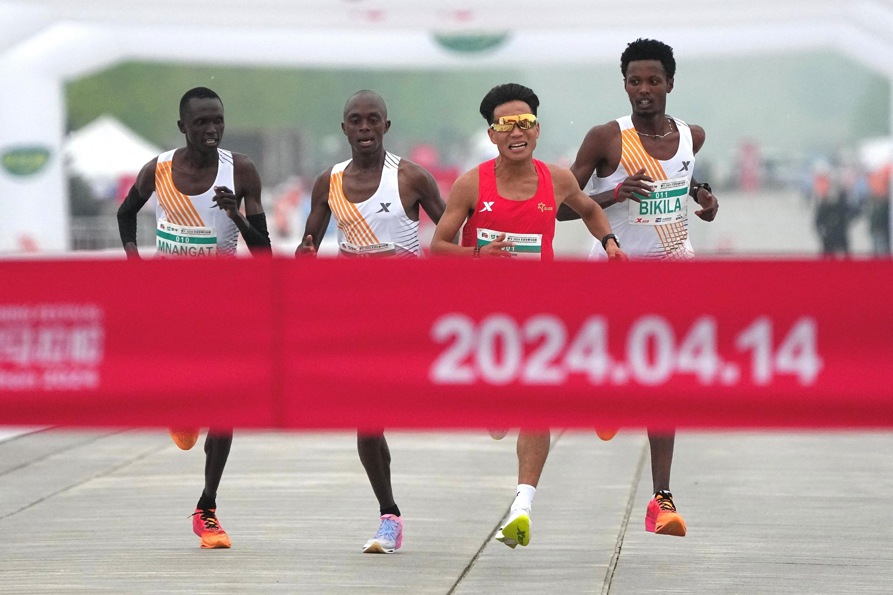 Beijing Half Marathon: the top four after new controversy in China