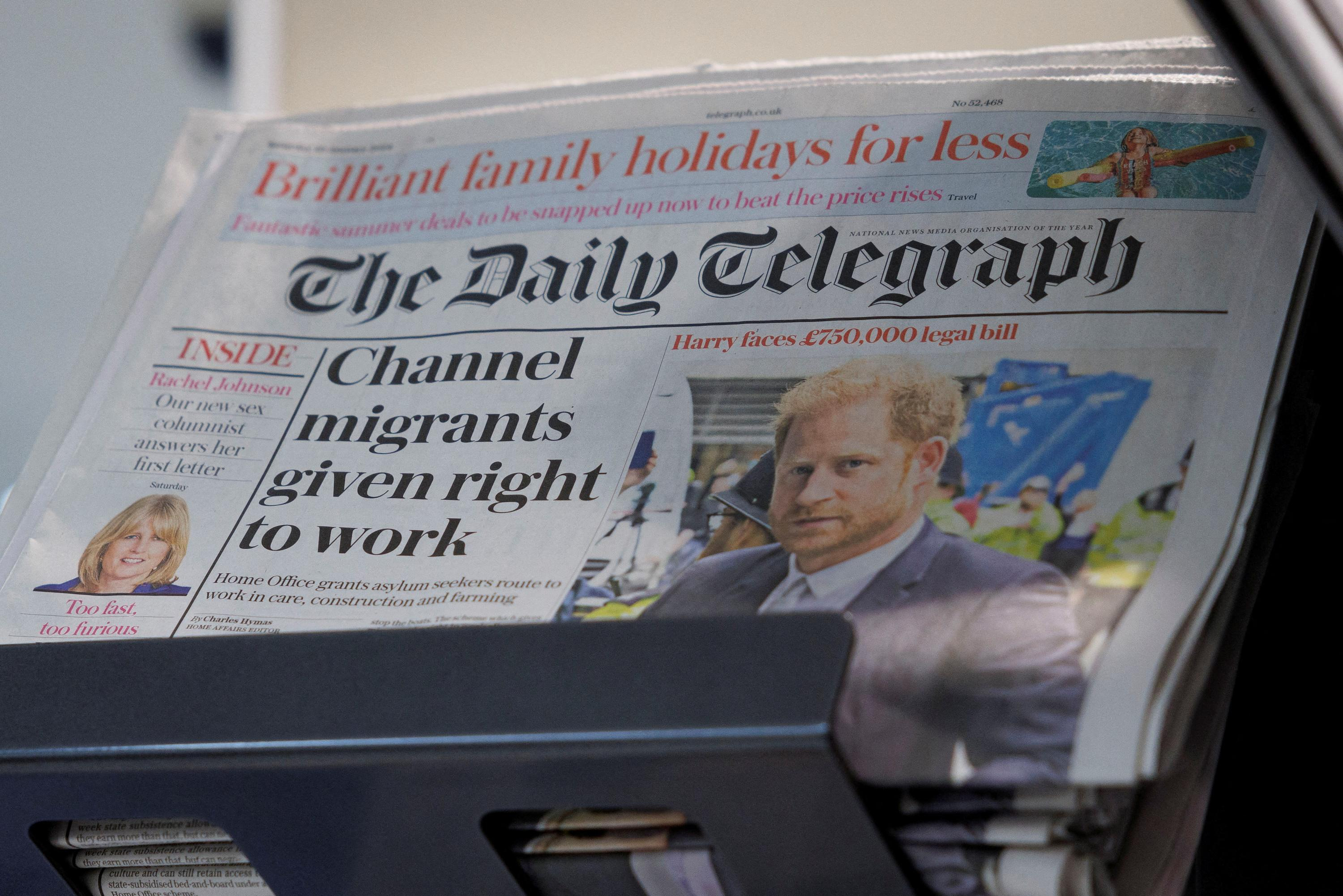 Faced with opposition from London, a fund supported by Abu Dhabi abandons the purchase of the Daily Telegraph