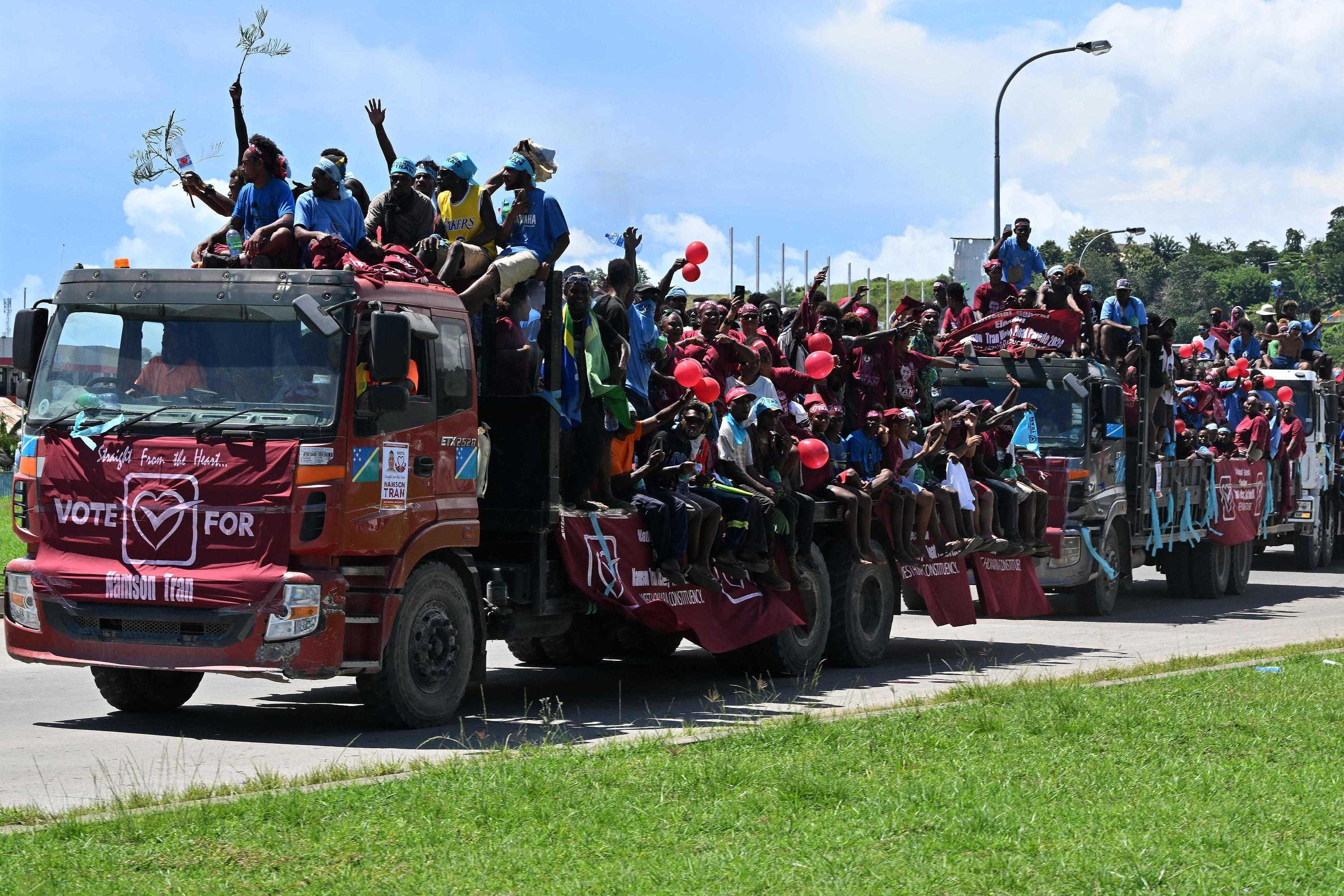 In the Solomon Islands, legislative elections crucial for security in the Pacific