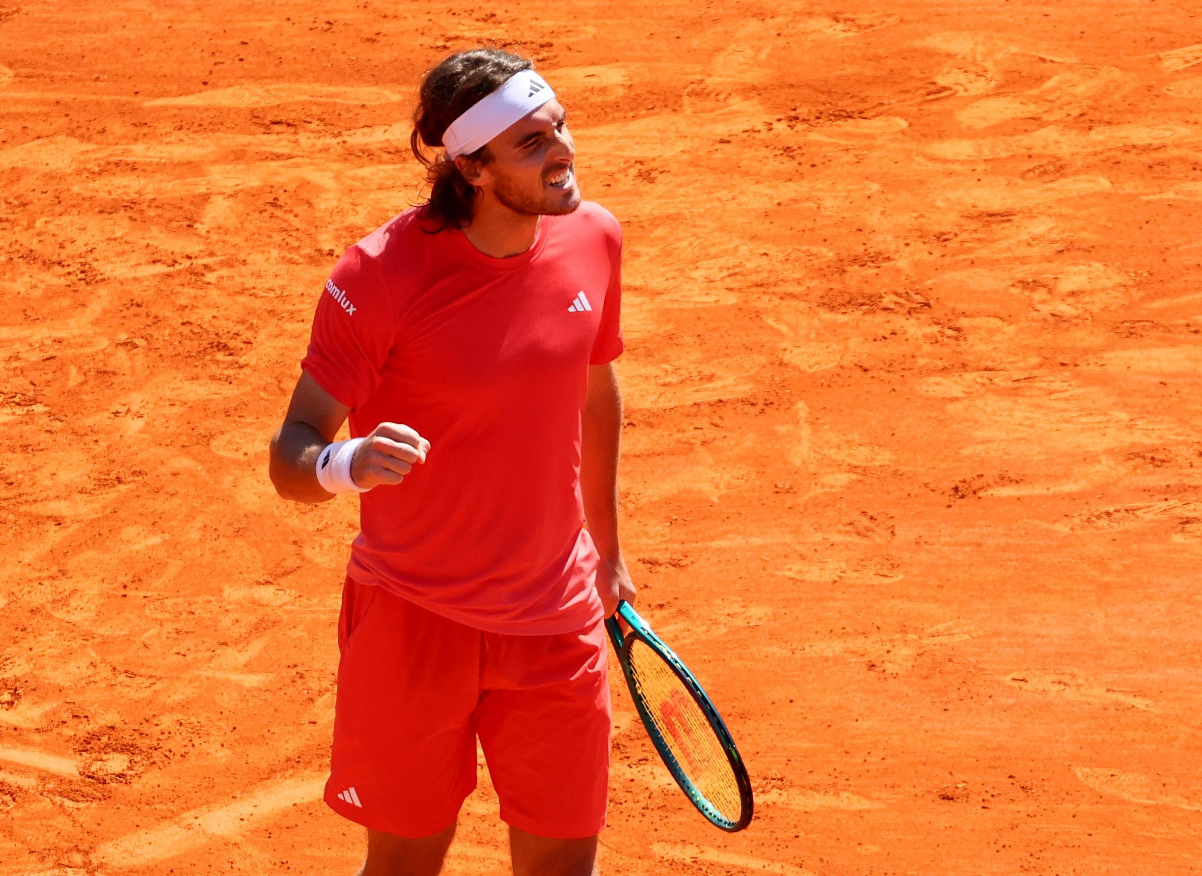 Tennis: Tsitsipas returns to the semi-finals in Monte-Carlo