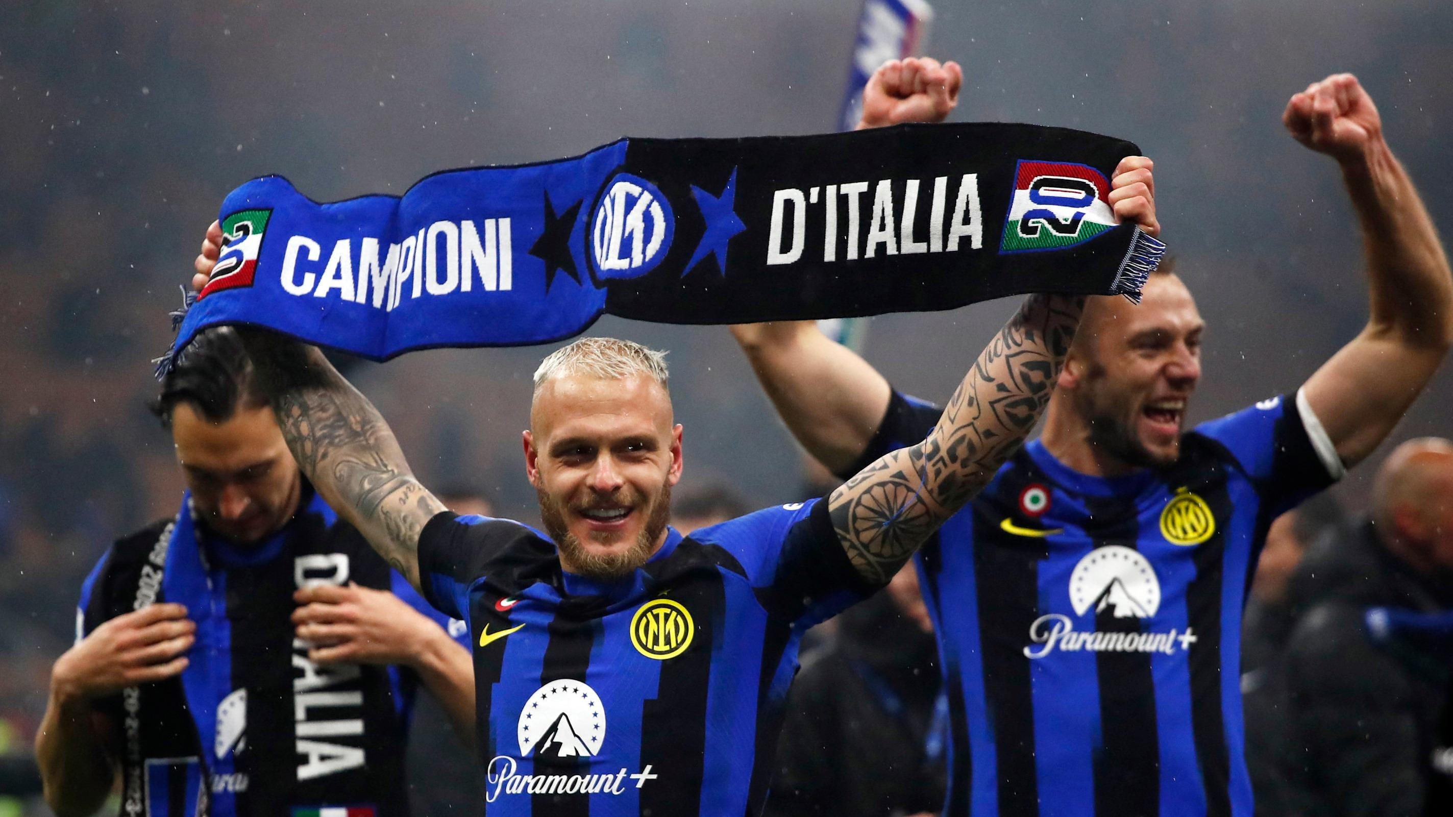 Serie A: victorious over AC Milan, Inter crowned Italian champions for the 20th time