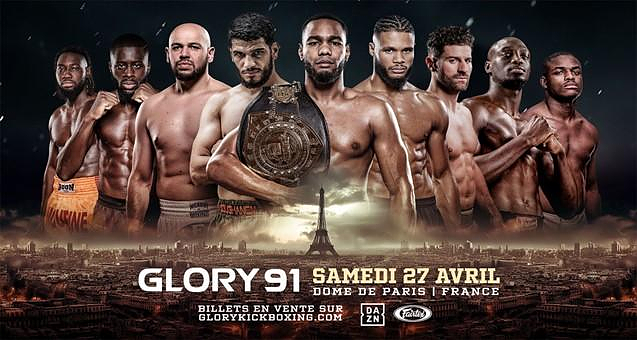 Kickboxing: Glory in conquest mode at the Dôme de Paris