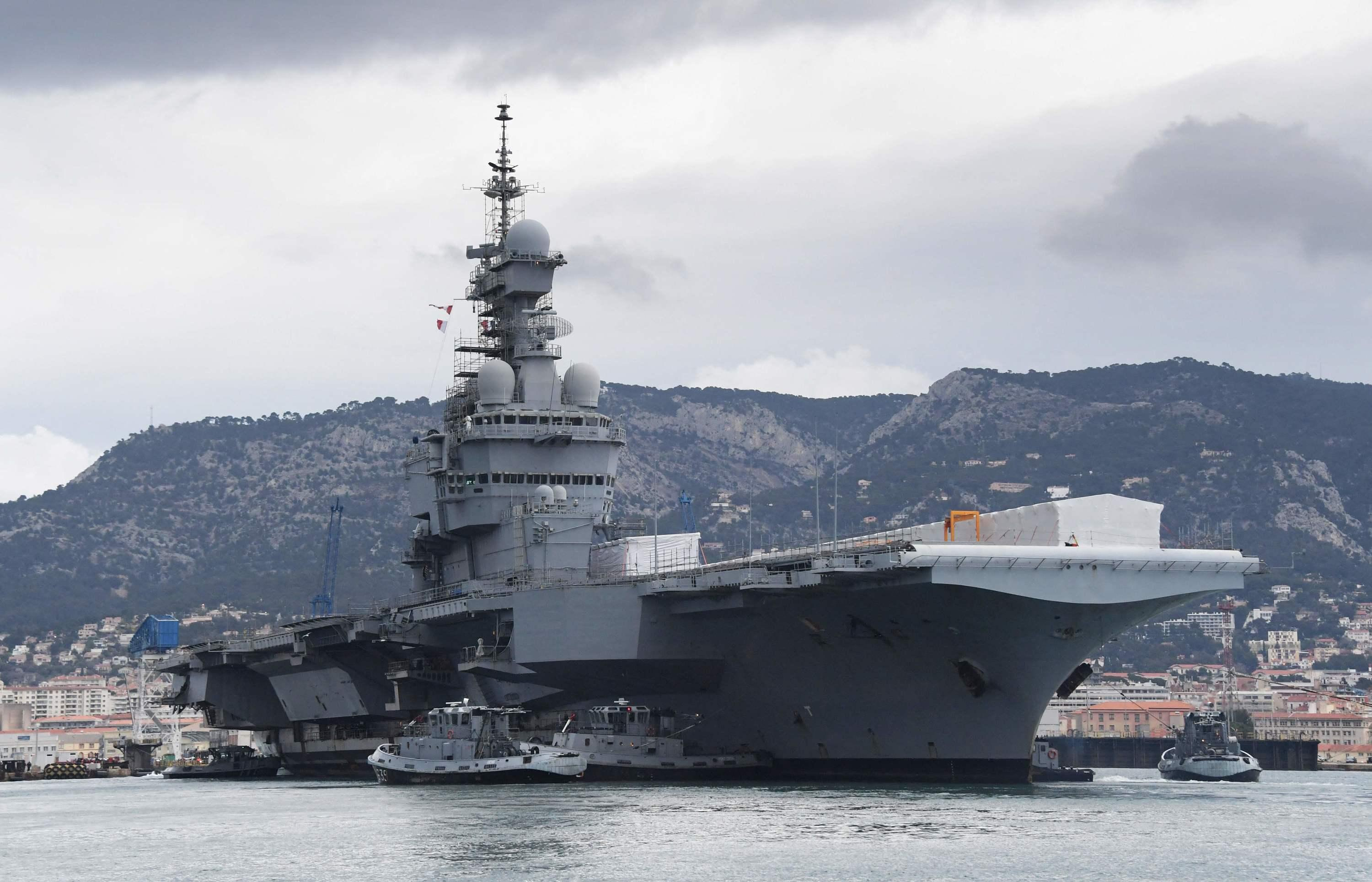 What is Akila, the mission in which the Charles de Gaulle is participating under NATO command?