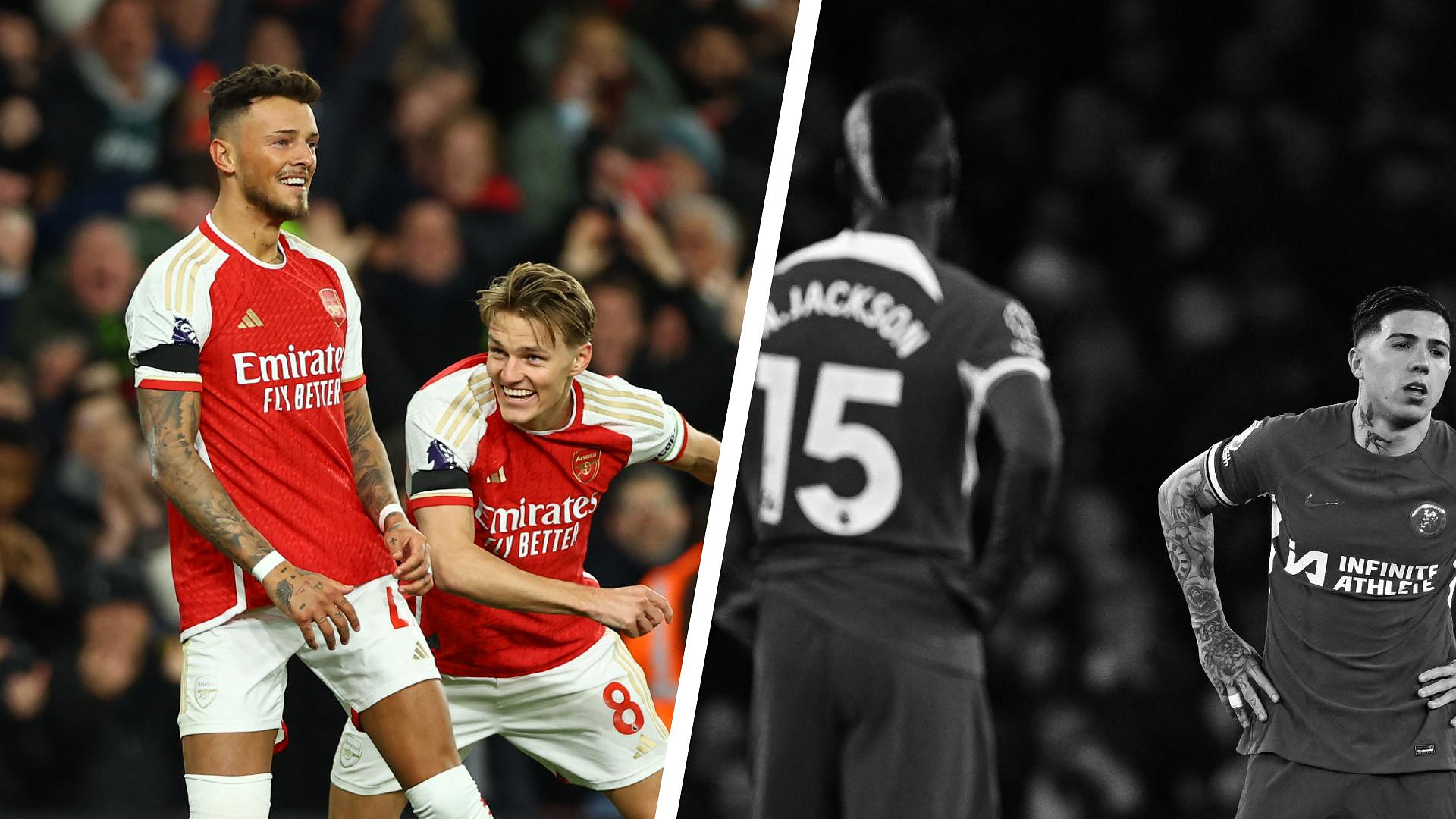 Arsenal-Chelsea: Odegaard's magical passes, the sinking of Chelsea...The tops and the flops