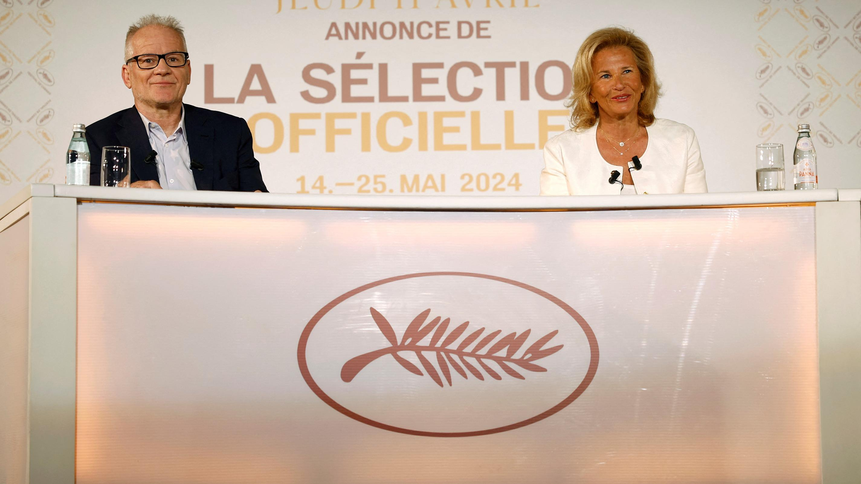 Mohammad Rasoulof and Michel Hazanavicius in competition at the Cannes Film Festival